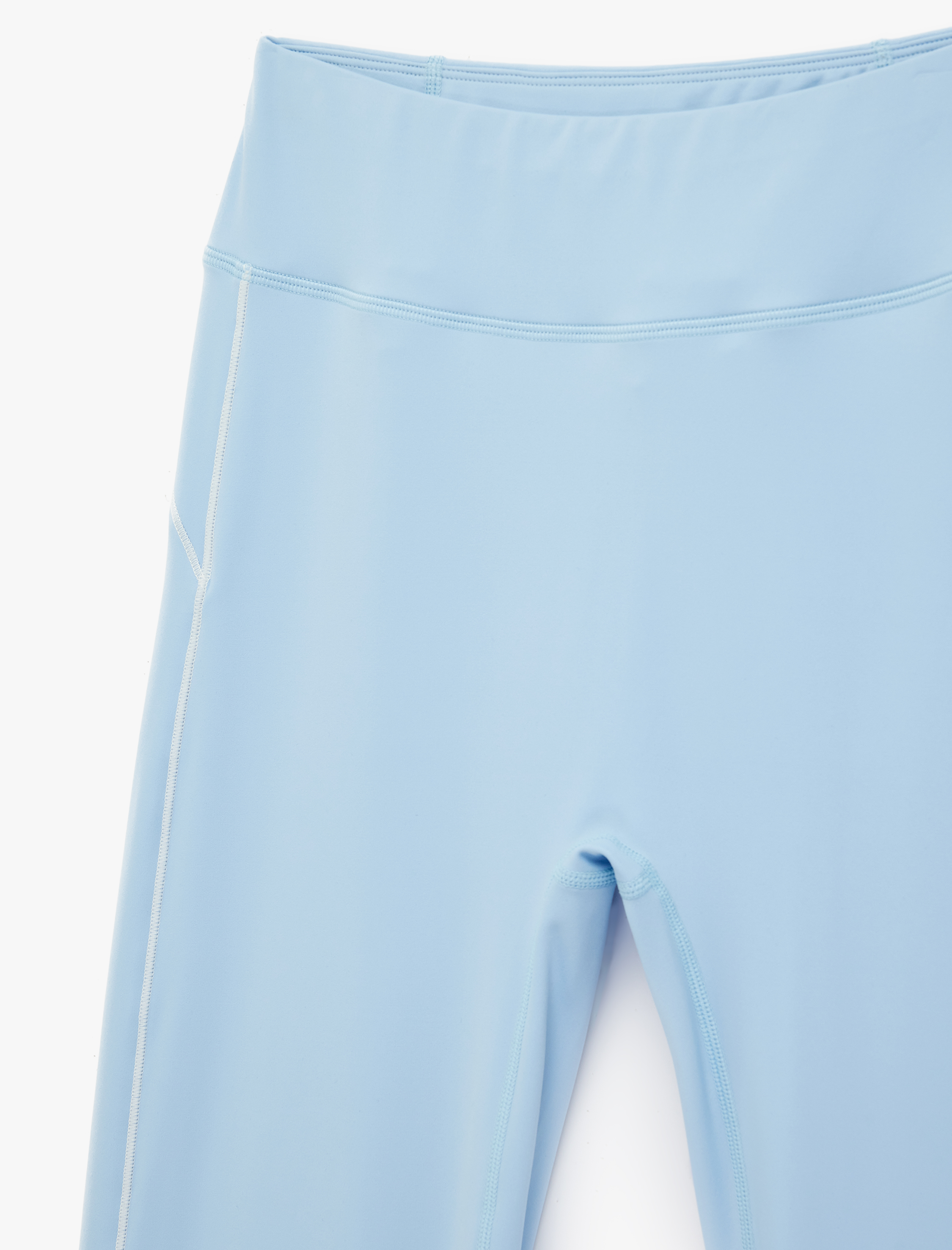   Yüksek Bel Biyeli Slim Fit İspanyol Paça Spor Tayt