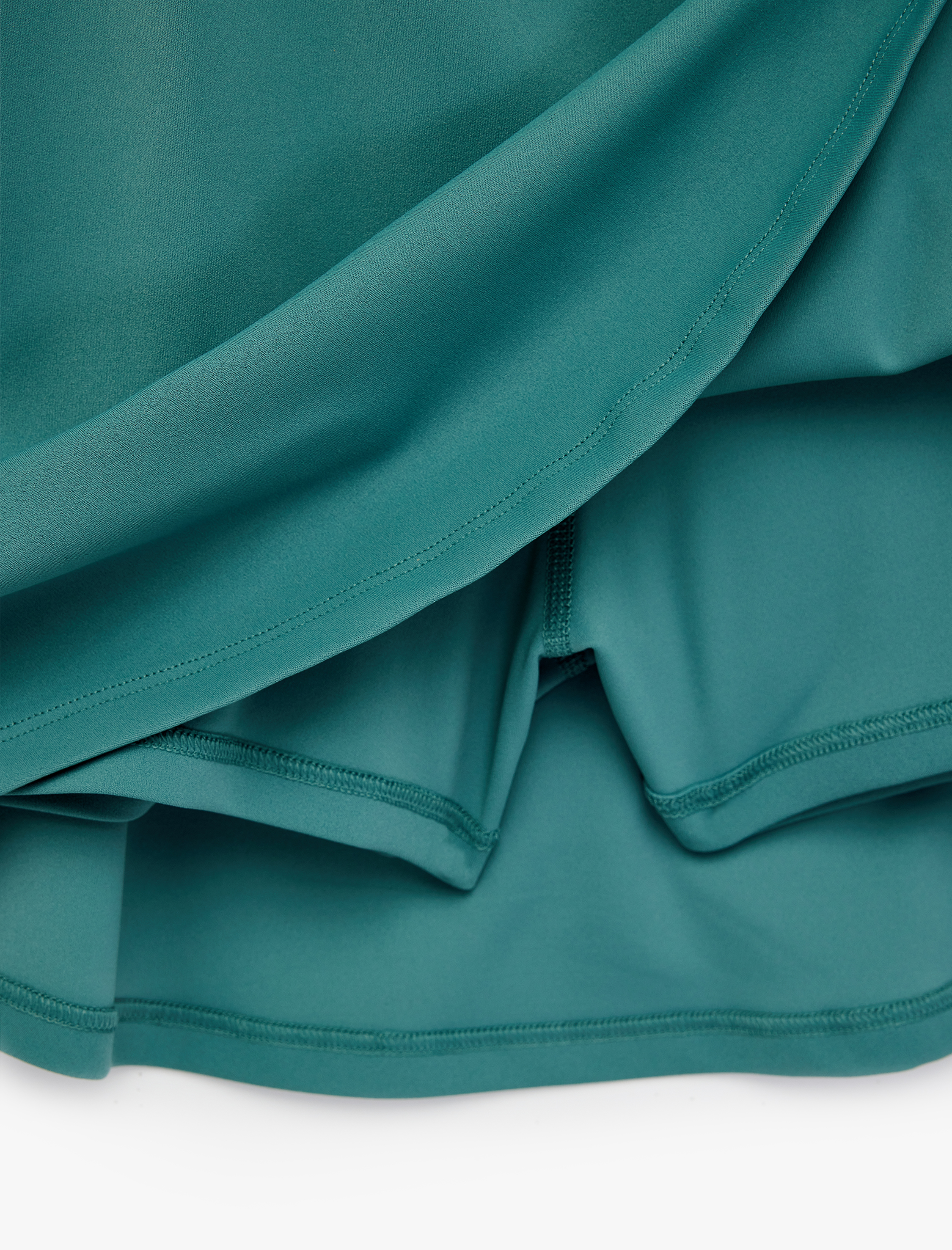   Yüksek Bel Slim Fit Cep Detaylı Mini Spor Şort Etek