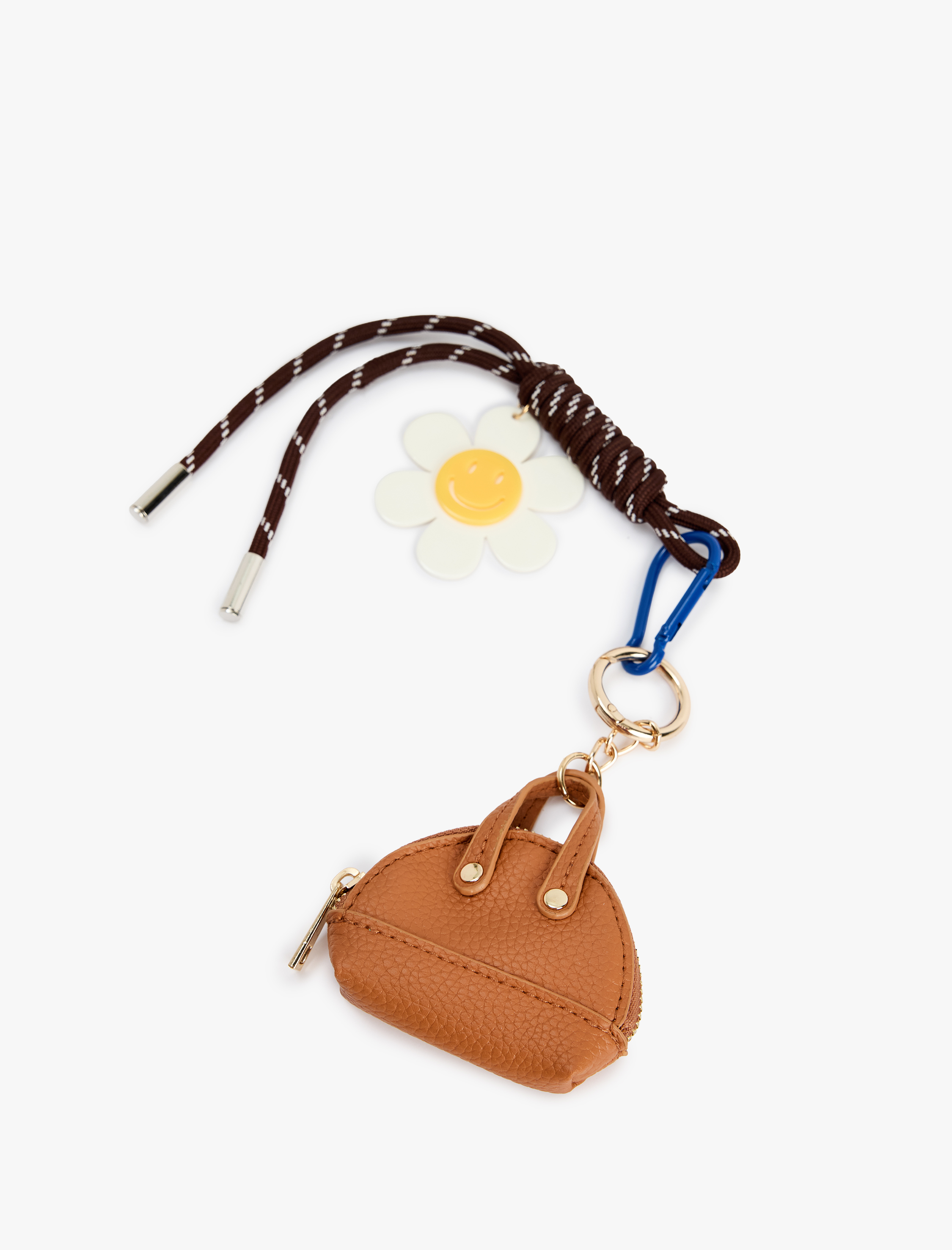 Kadın Çiçek Charmlı Anahtarlık ve Çanta Aksesuarı