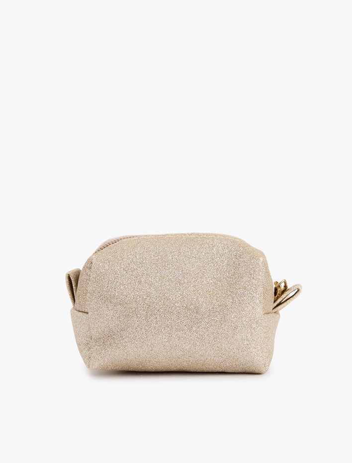 Kız Çocuk Sim Detaylı Fermuarlı Çanta