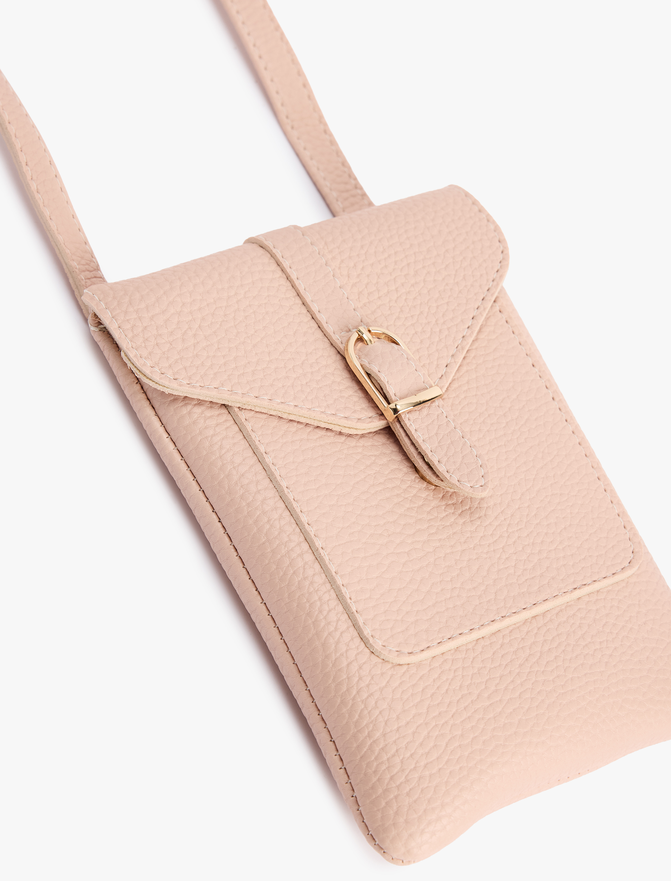  Kadın Çapraz Askılı Suni Deri Telefon Çantası