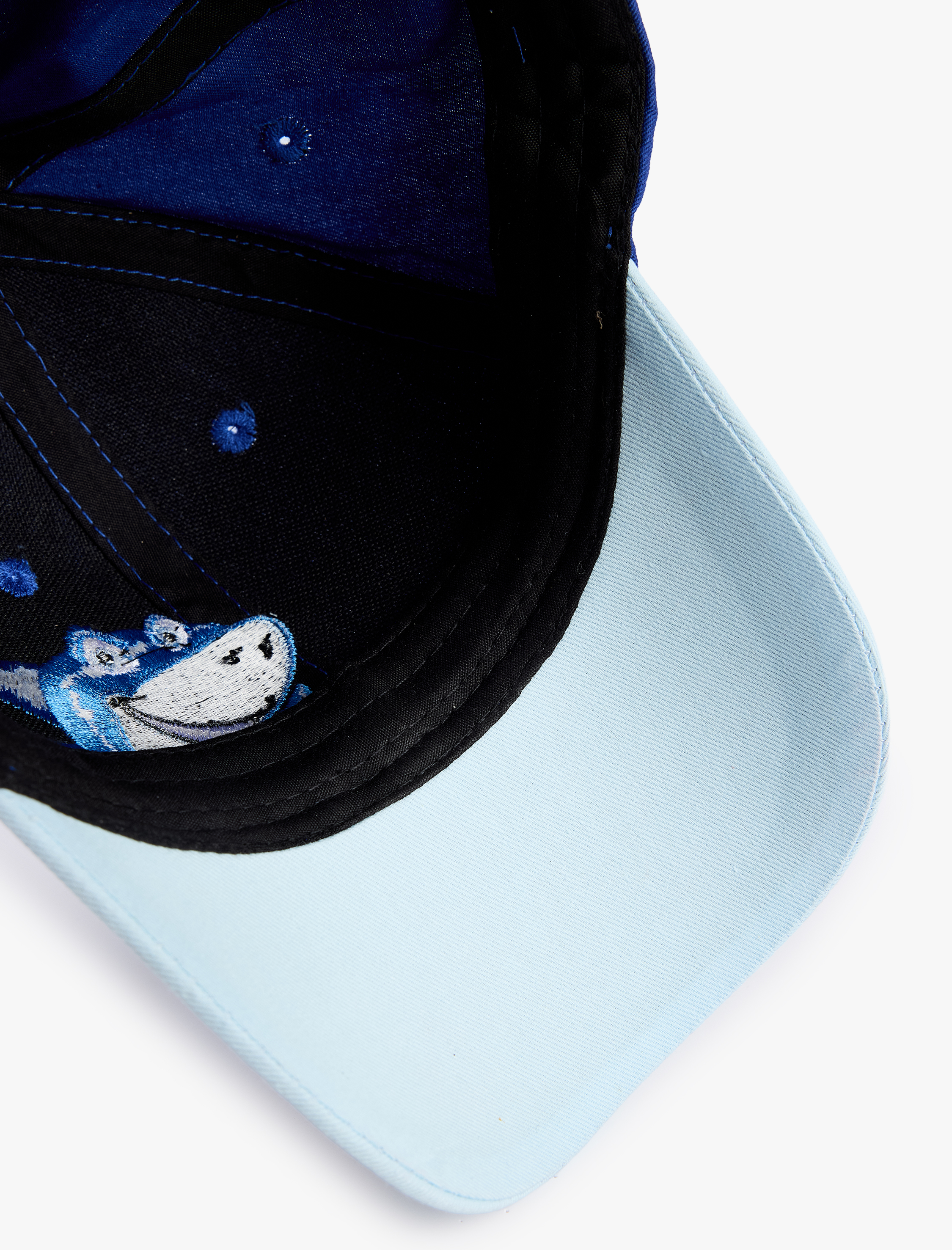  Erkek Çocuk Pamuklu Köpekbalığı Nakış Detaylı Kep Şapka