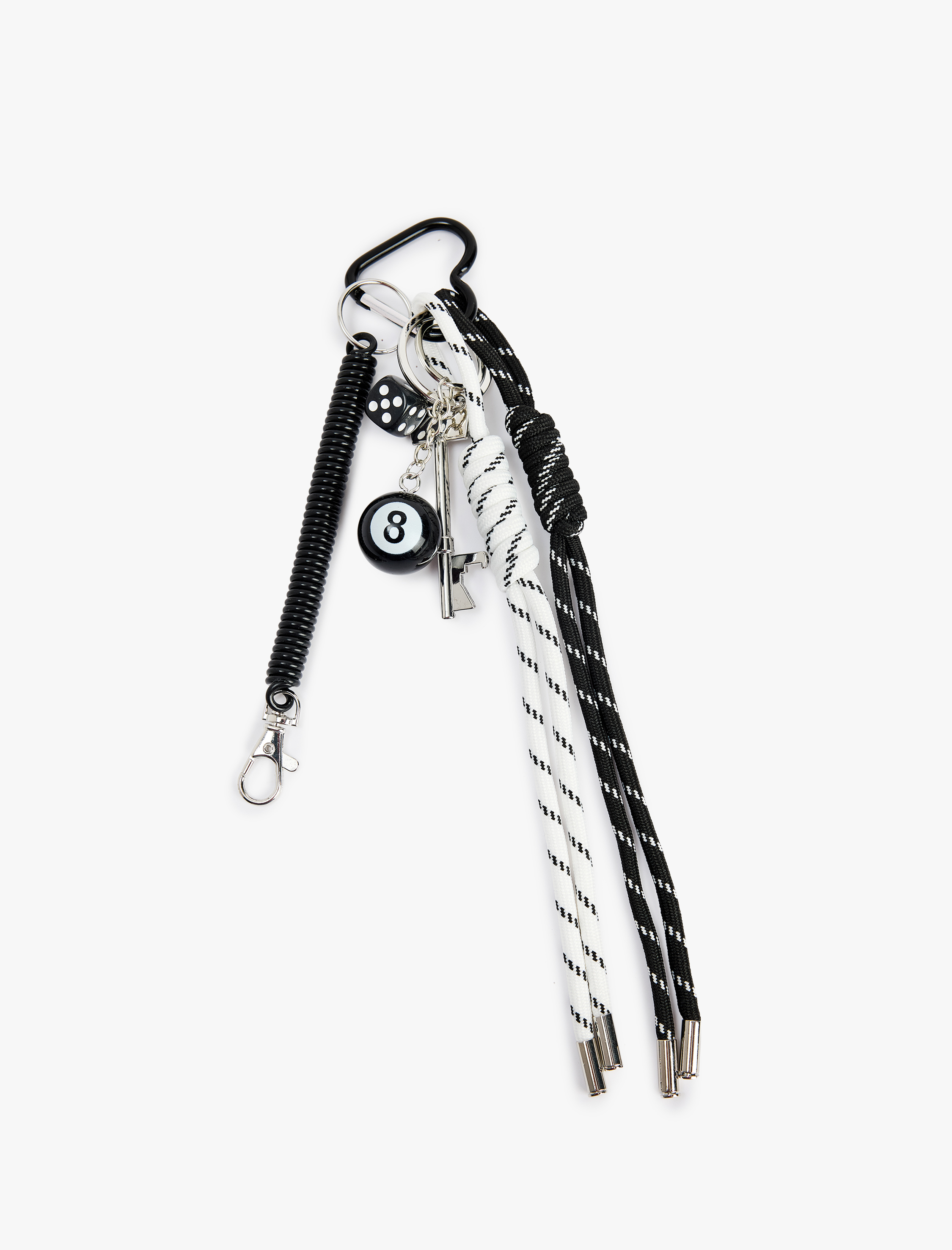  Kadın Zar Charmlı Bağcıklı Sallantılı Anahtarlık