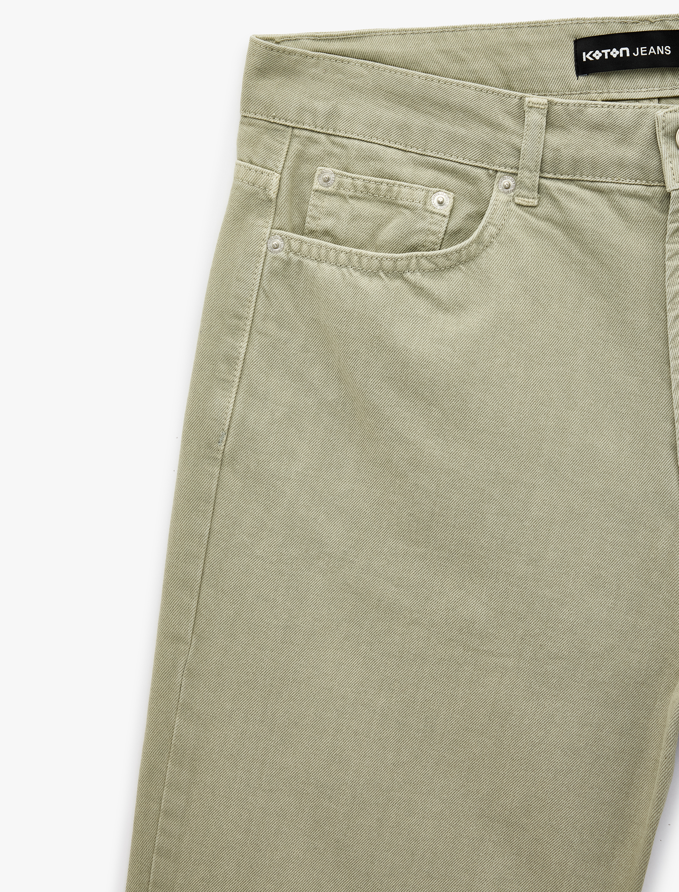   Pamuklu Cepli Rahat Kalıp Normal Bel Jean Şort