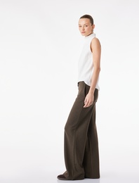 Beli Lastikli Bağcıklı Cepli Düz Paça Eşofman Pantolon