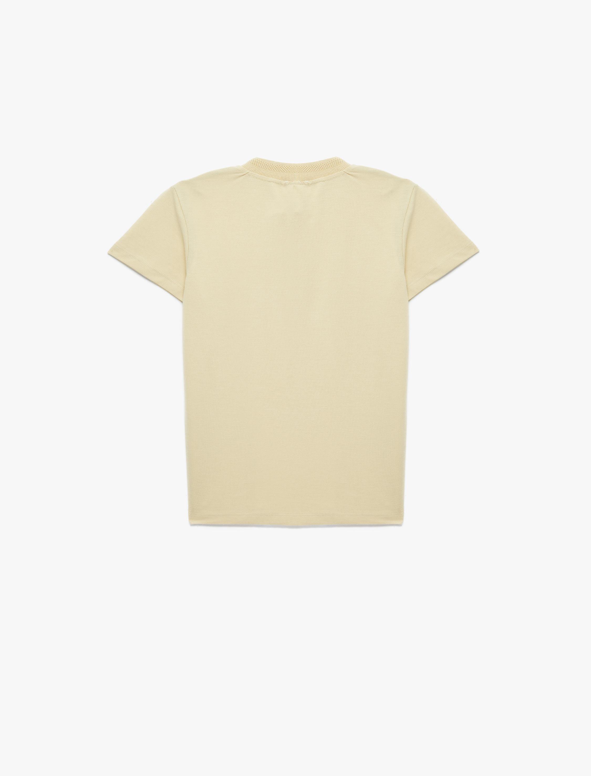  Erkek Çocuk Pamuklu Fermuar Detaylı Kısa Kollu Polo Yaka Tişört