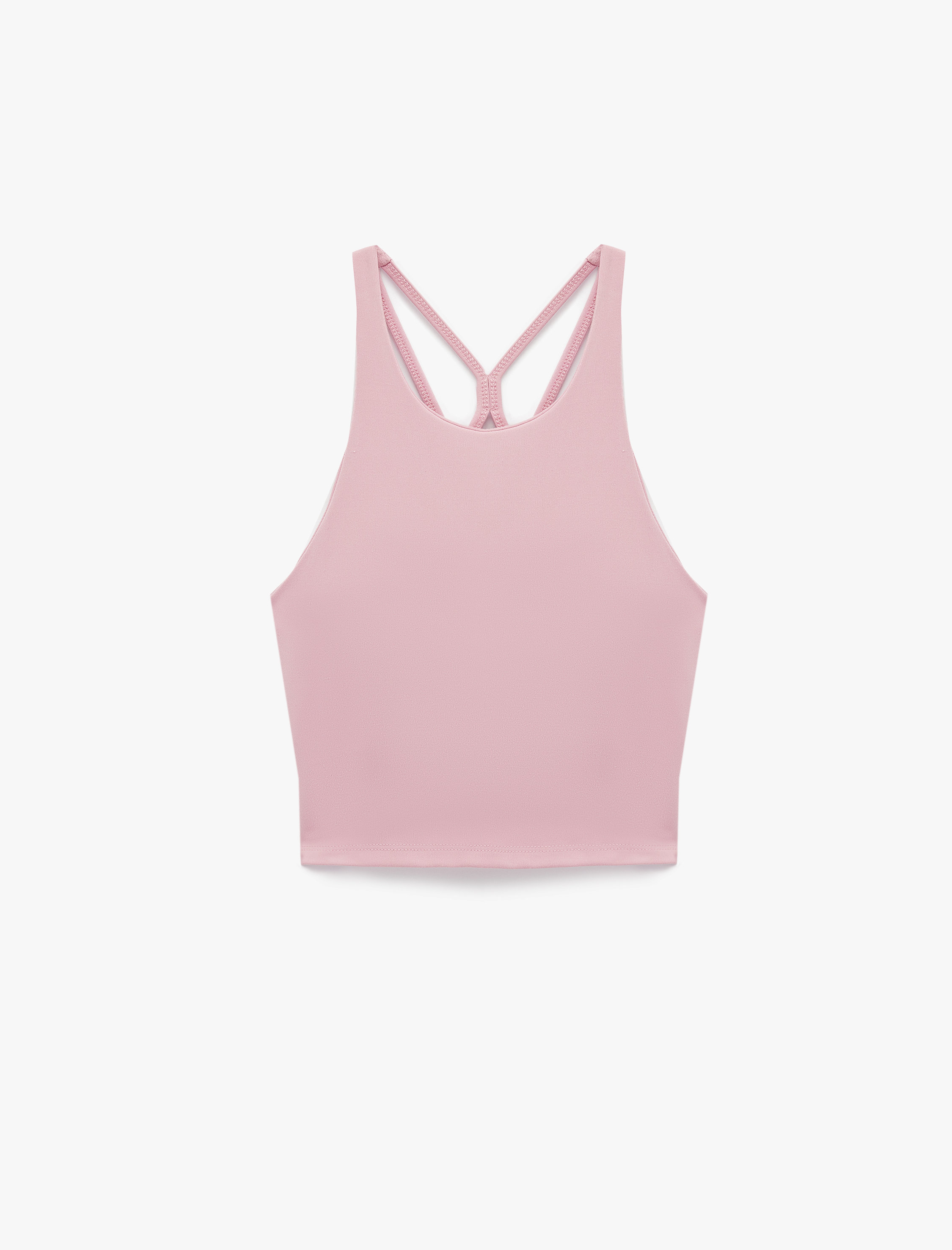   Çapraz Askılı Sırt Detaylı Kaplı Sporcu Sütyeni