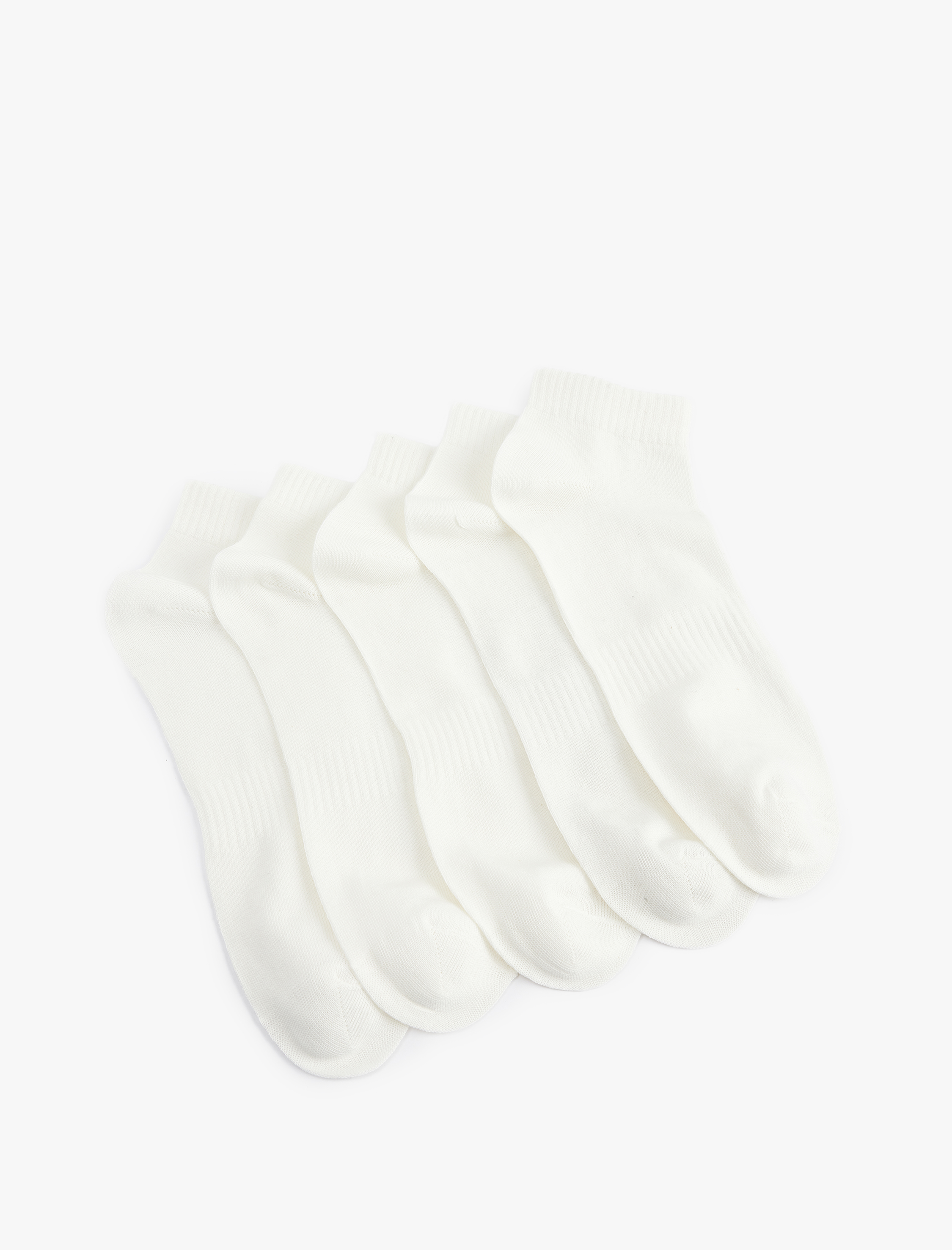  Erkek Basic 5'li Patik Çorap Seti