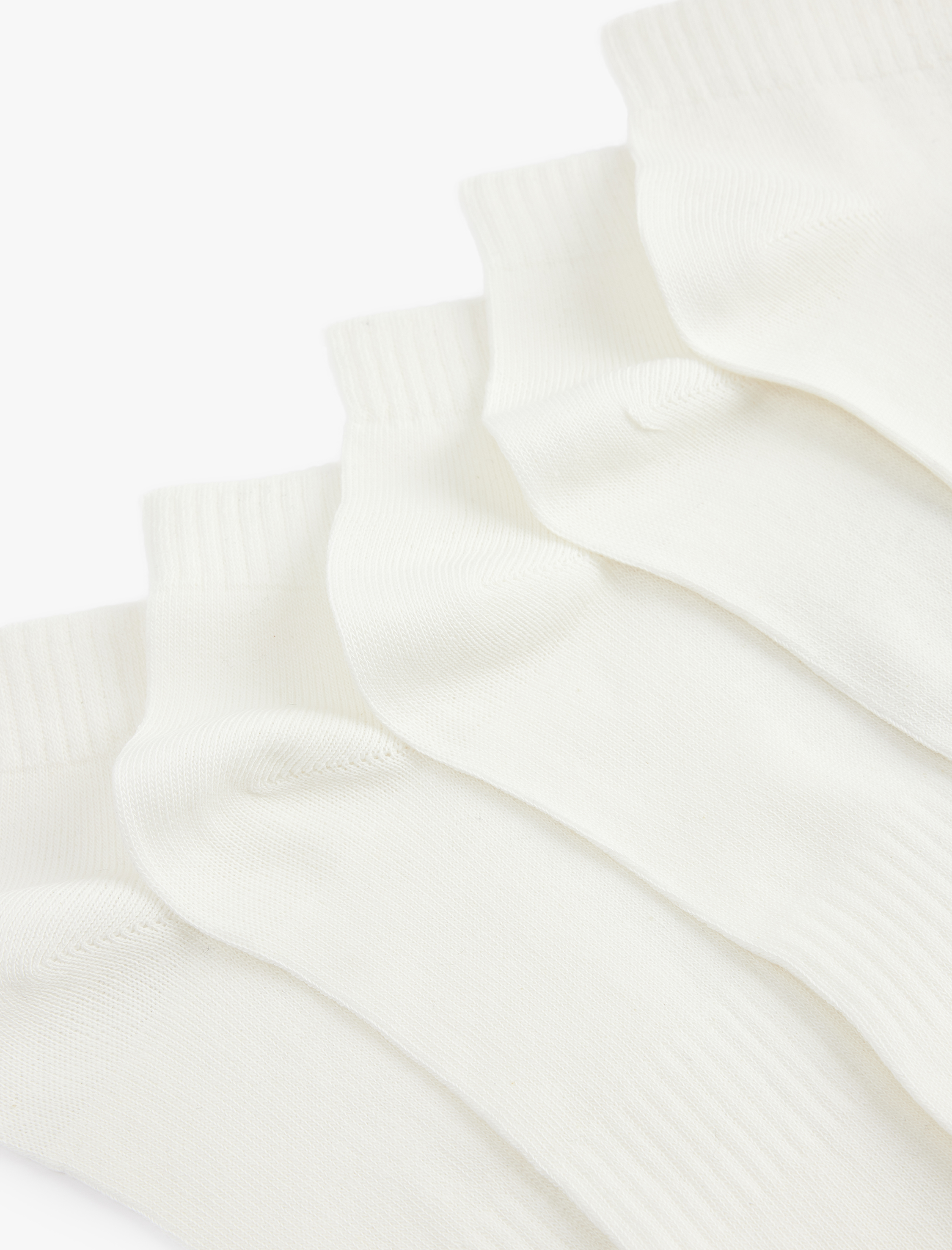  Erkek Basic 5'li Patik Çorap Seti