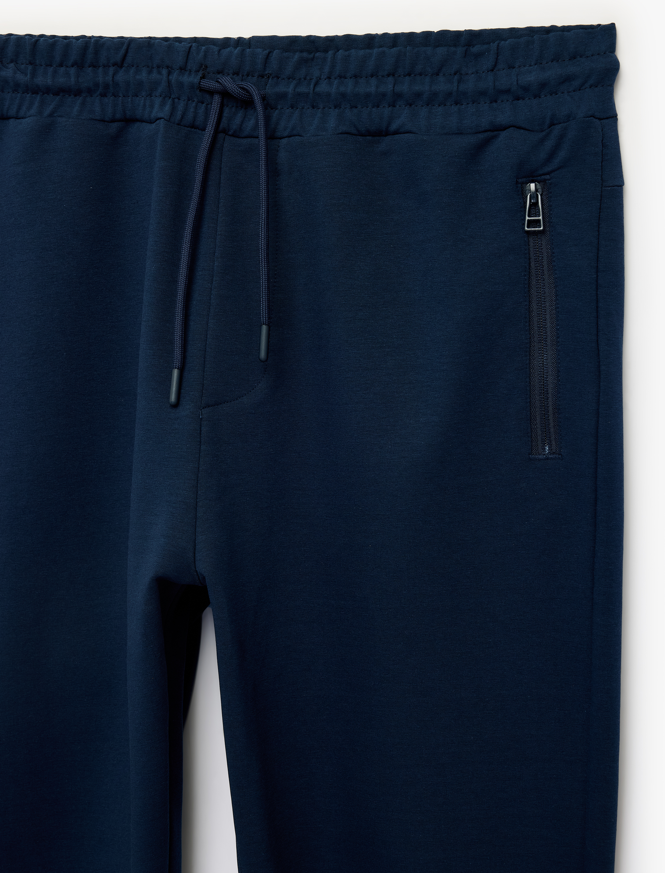   Pamuklu Cepli Beli Bağcıklı Jogger Spor Eşofman Altı