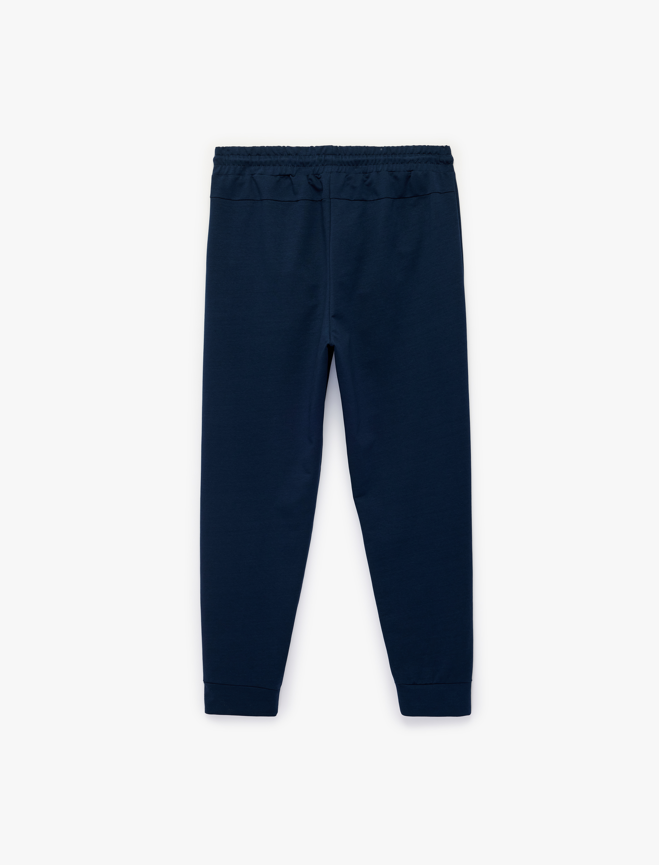   Pamuklu Cepli Beli Bağcıklı Jogger Spor Eşofman Altı