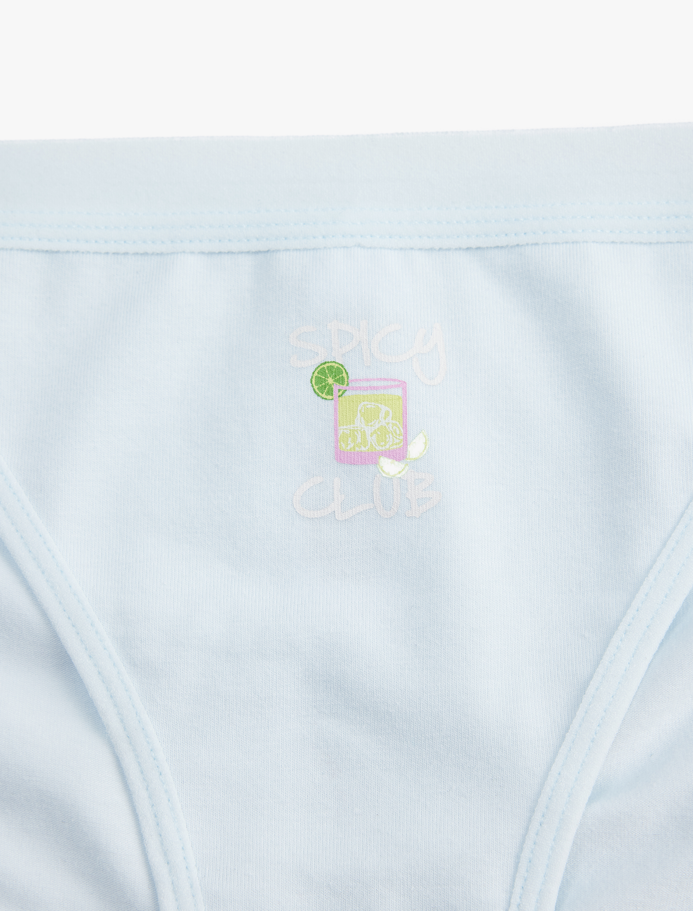   Pamuklu Rahat Kalıp Baskılı Brazilian Külot