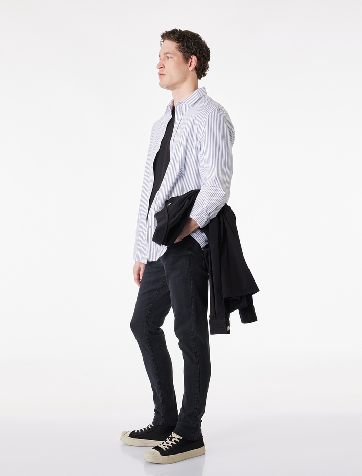  Normal Bel Pamuklu Skinny Fit Jean Pantolon - Michael Jean