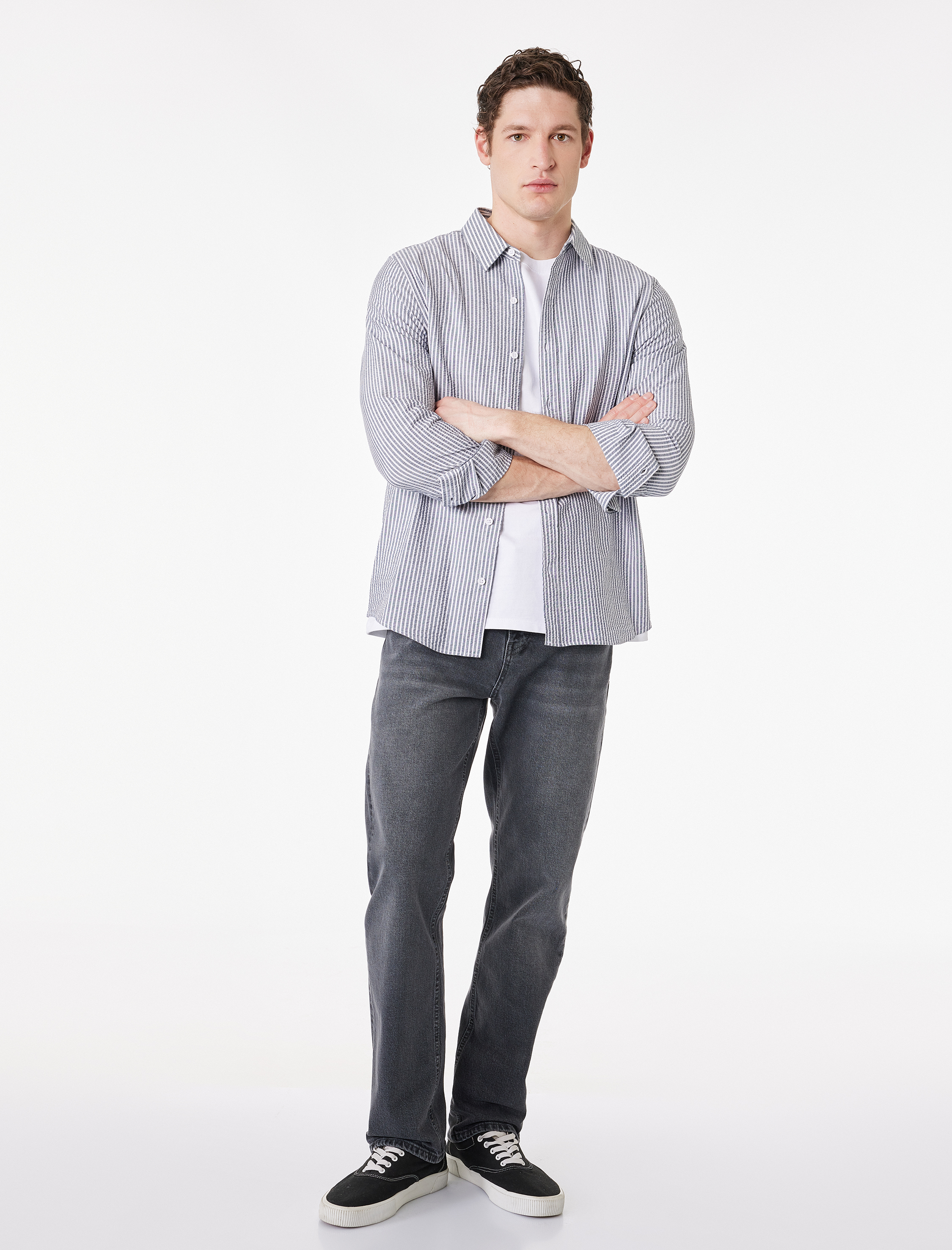   Düz Paça Normal Bel Straight Fit Jean Pantolon - Mark Jean