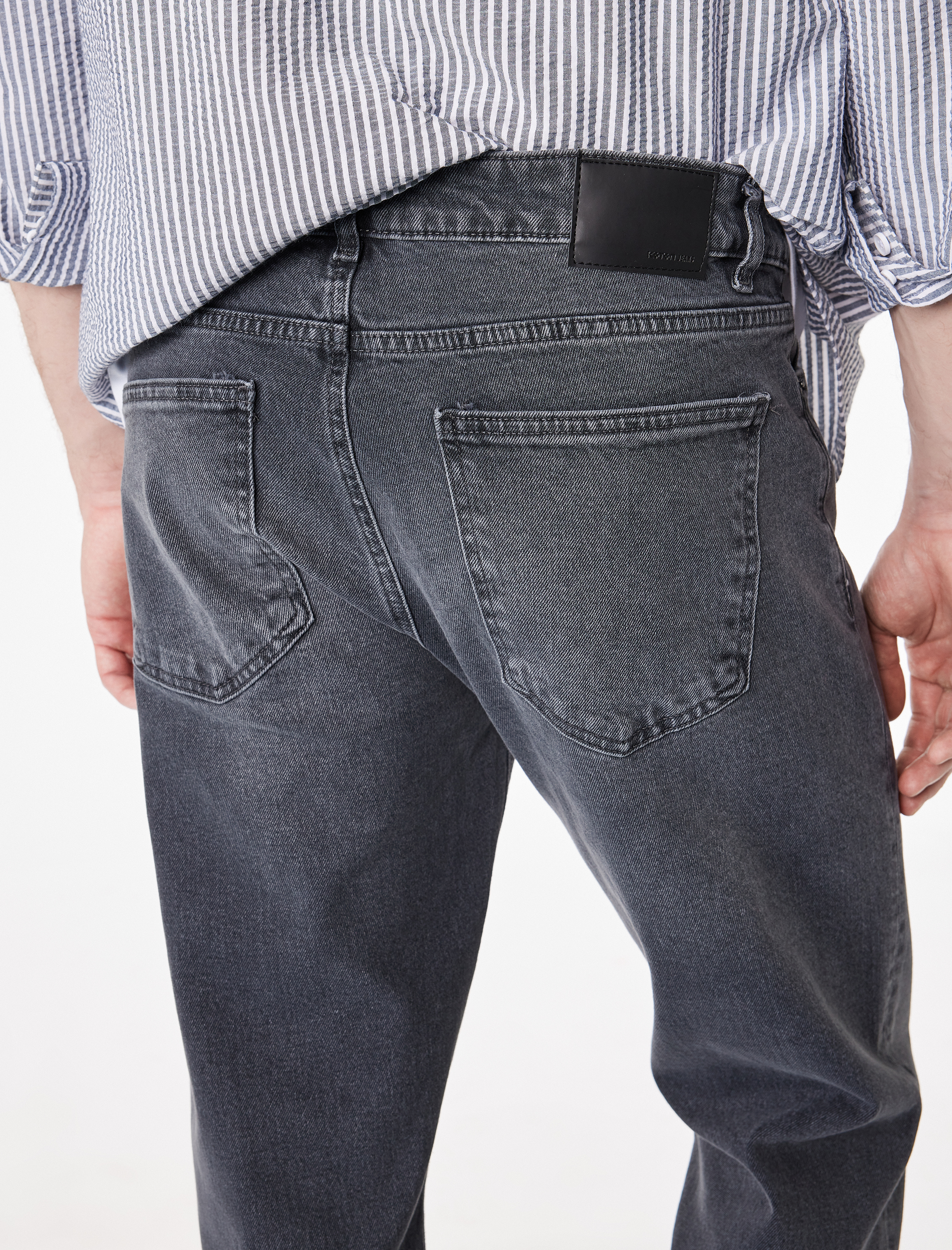   Düz Paça Normal Bel Straight Fit Jean Pantolon - Mark Jean