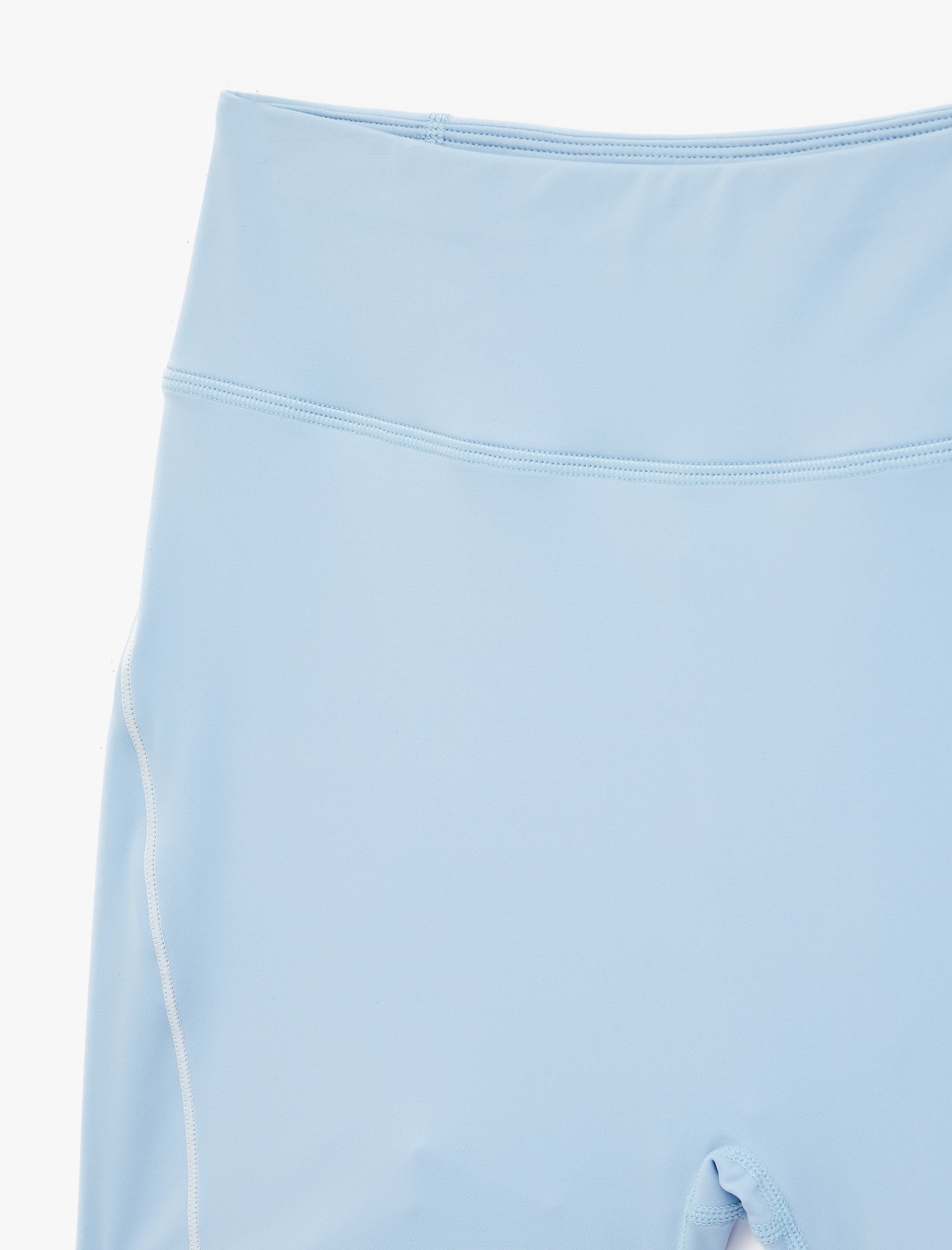   Yüksek Bel Slim Fit Spor Biker Tayt