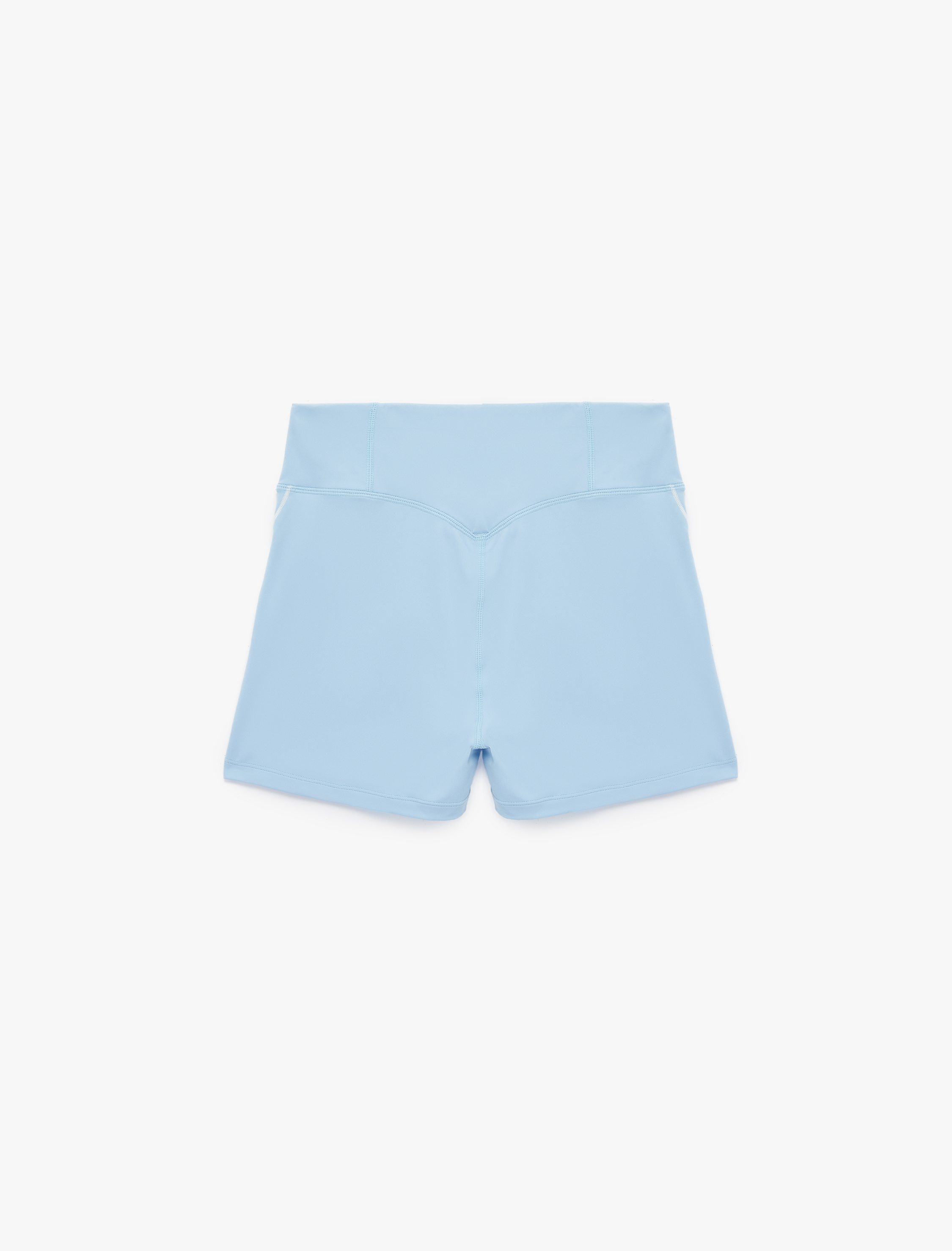   Yüksek Bel Slim Fit Spor Biker Tayt