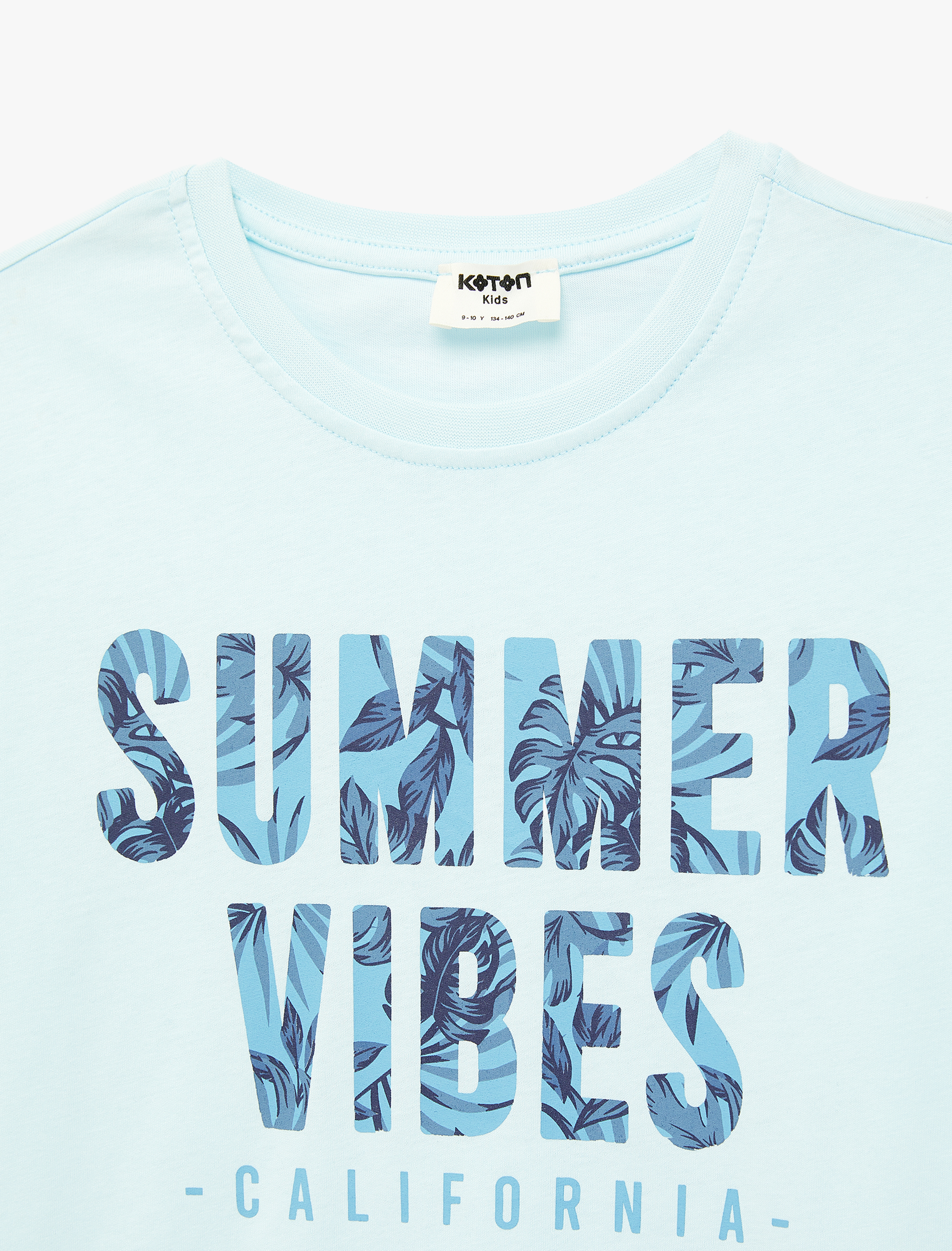  Erkek Çocuk Baskılı Kısa Kollu Bisiklet Yaka Pamuklu Tişört