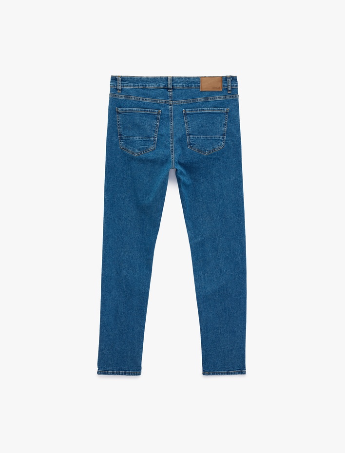  Normal Bel Slim Fit Jean Pantolon - Brad Jean