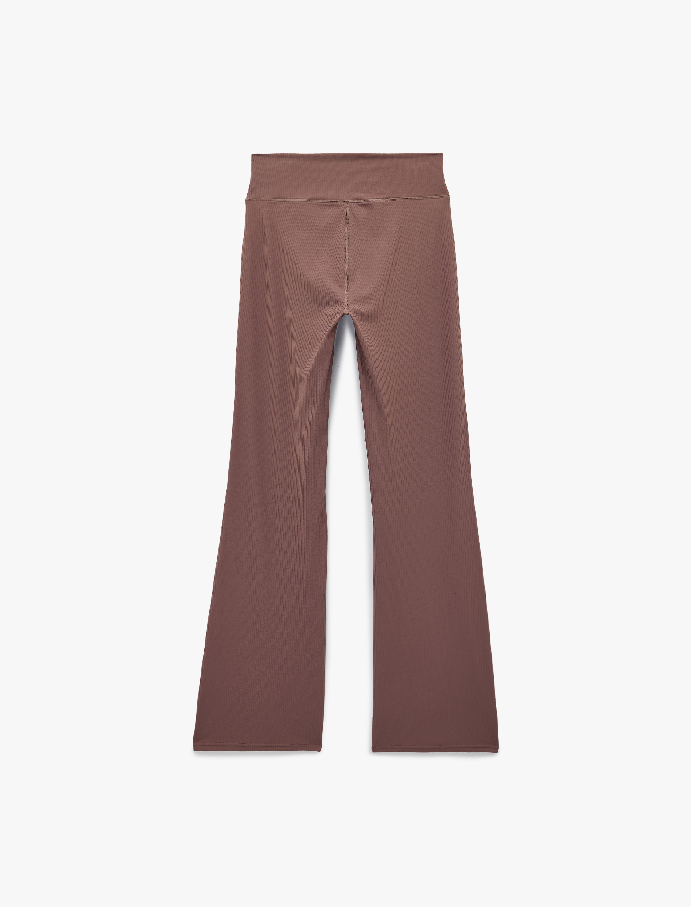   Yüksek Bel Slim Fit İspanyol Paça Spor Tayt