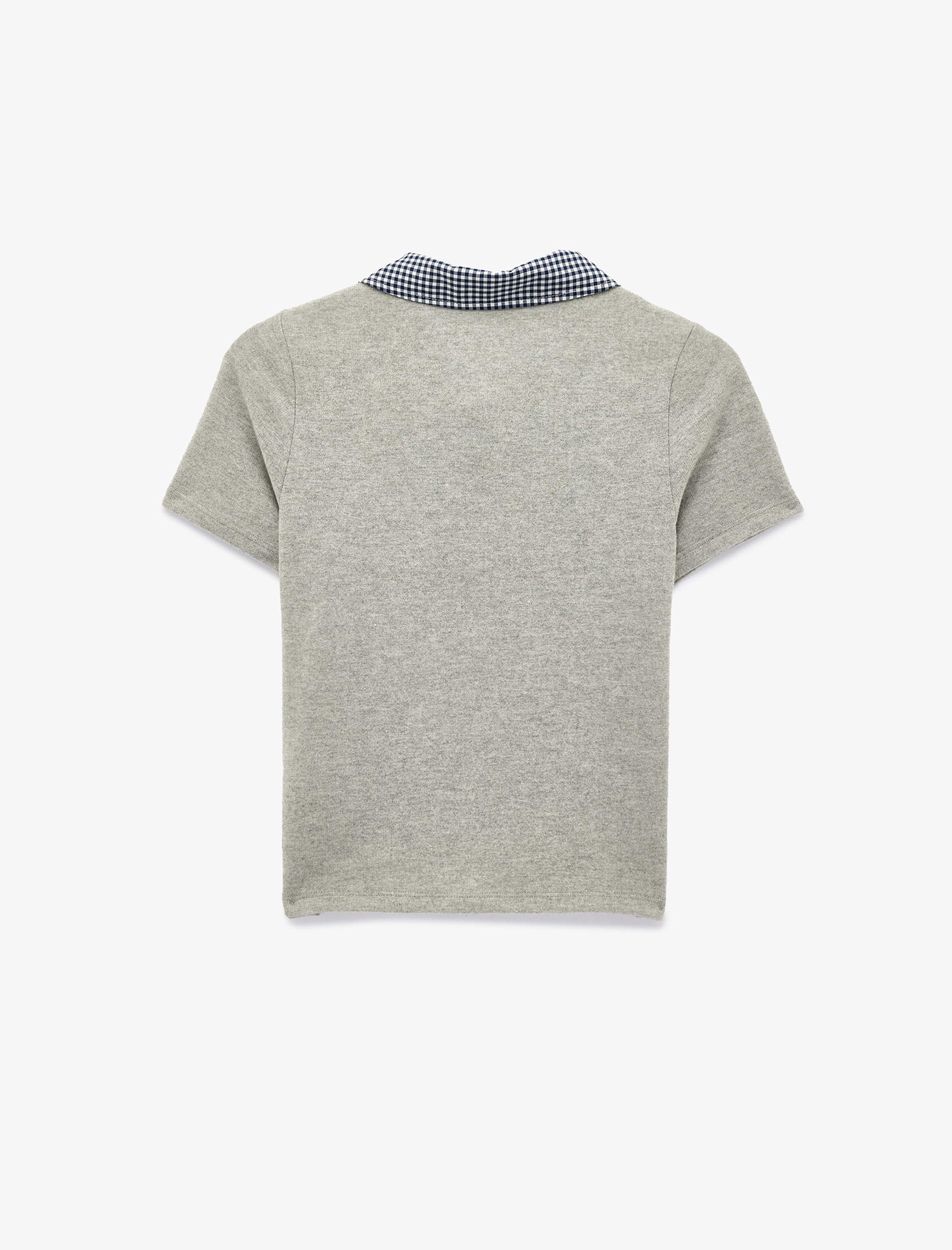   Viskon Karışımlı Slim Fit Kısa Kollu Polo Yaka Tişört