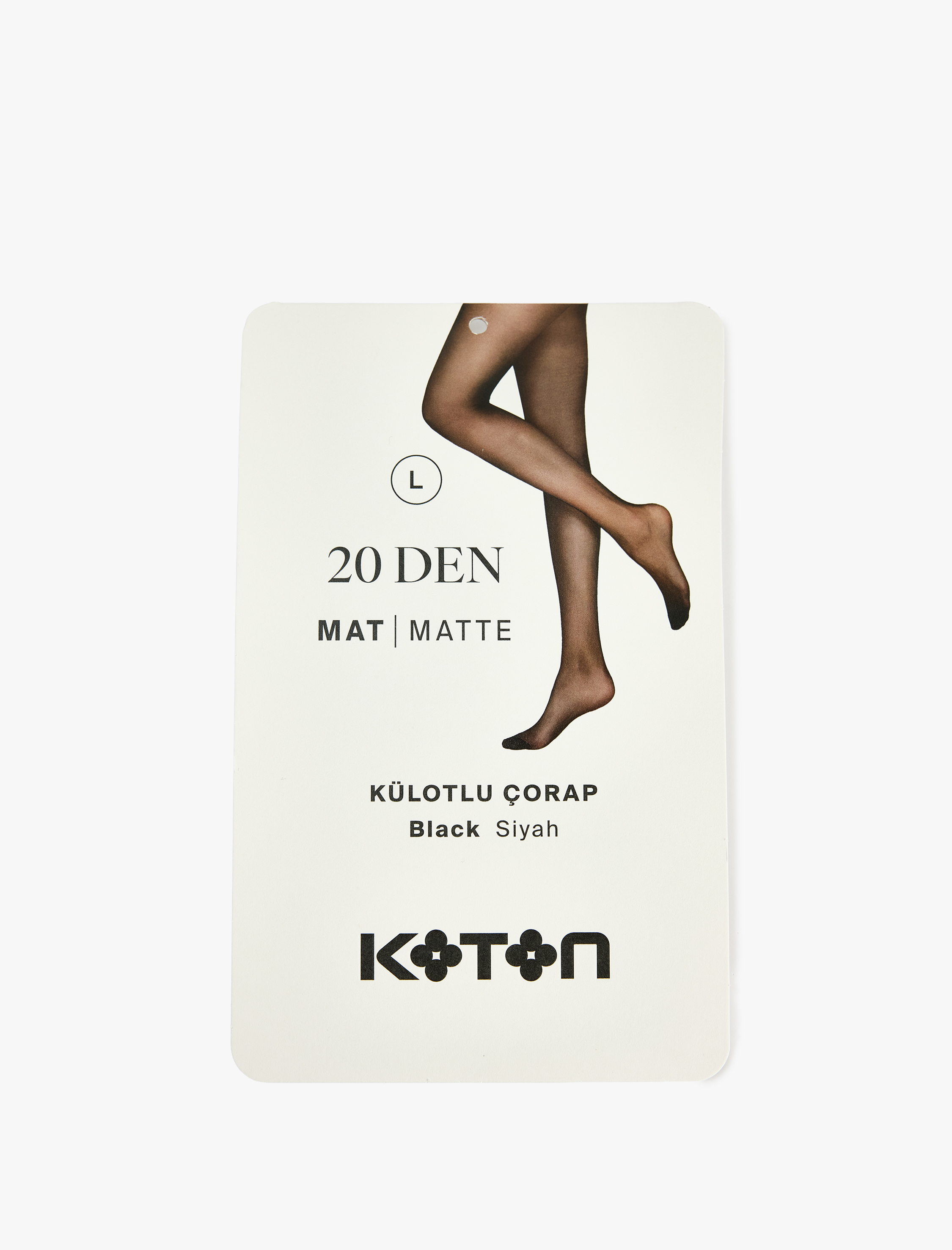  Kadın 20 Den Mat Külotlu Çorap