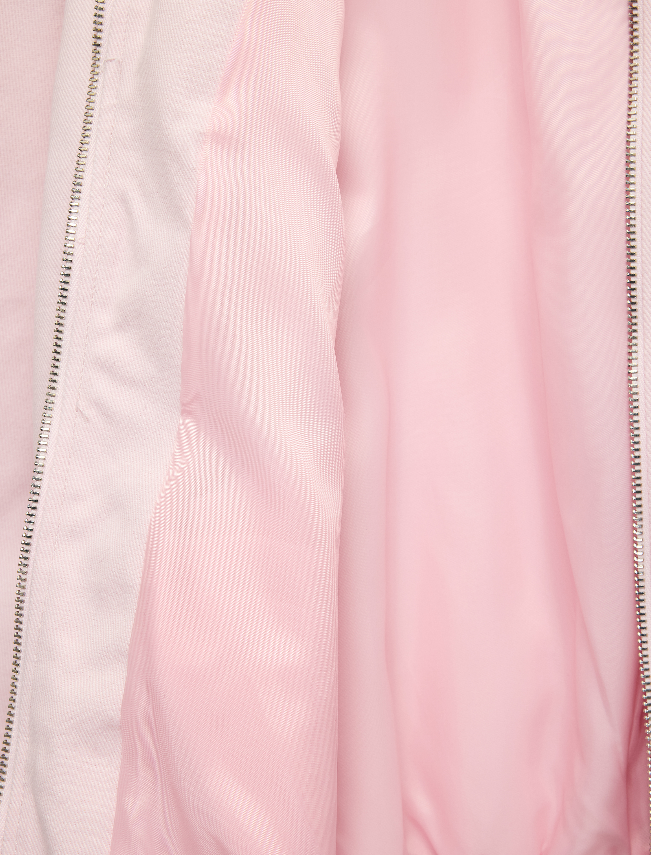   Klasik Yaka Cep Detaylı  Pamuklu Fermuarlı Ceket