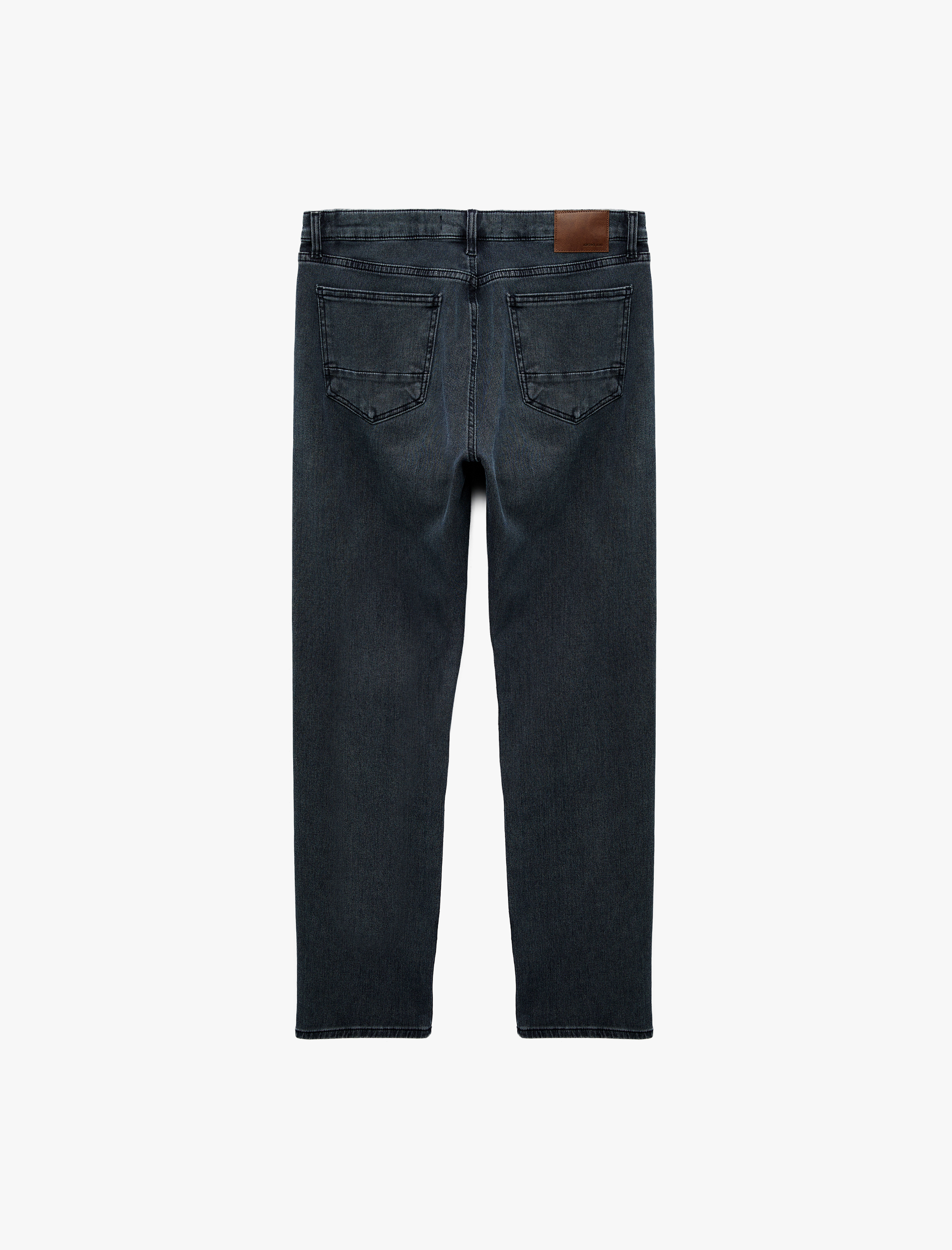  Normal Bel Pamuklu Straight Fit Jean Pantolon - Mark Jean