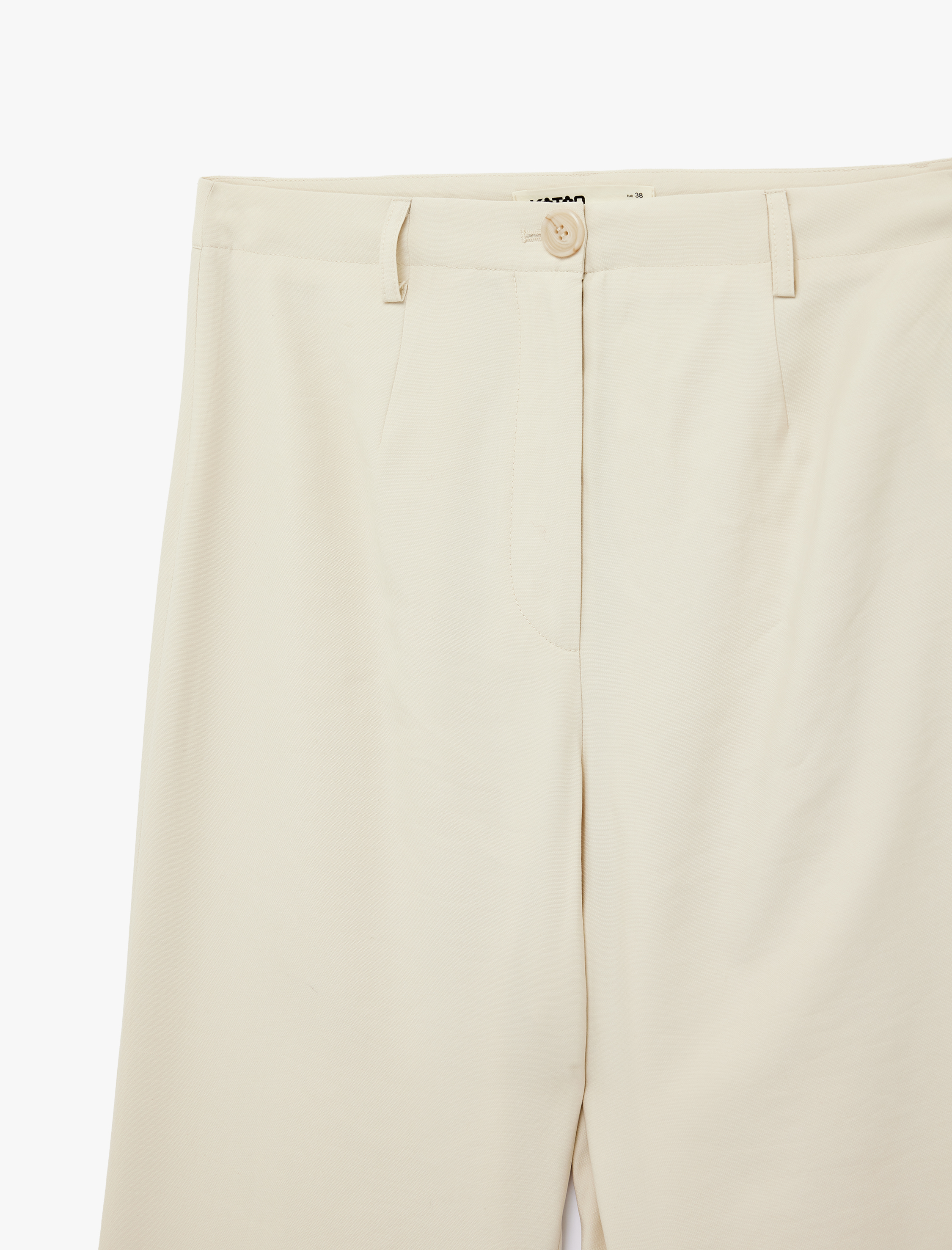   Viskon Kupro Kumaş Bol Kesim Düz Bol Paça Pantolon