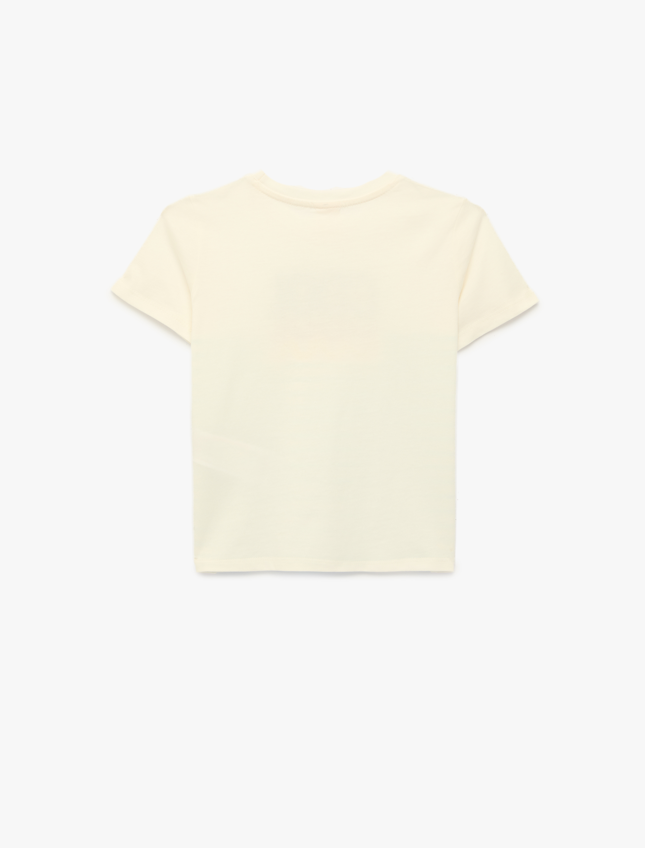  Erkek Bebek Baskılı Kısa Kollu Bisiklet Yaka Pamuklu Tişört