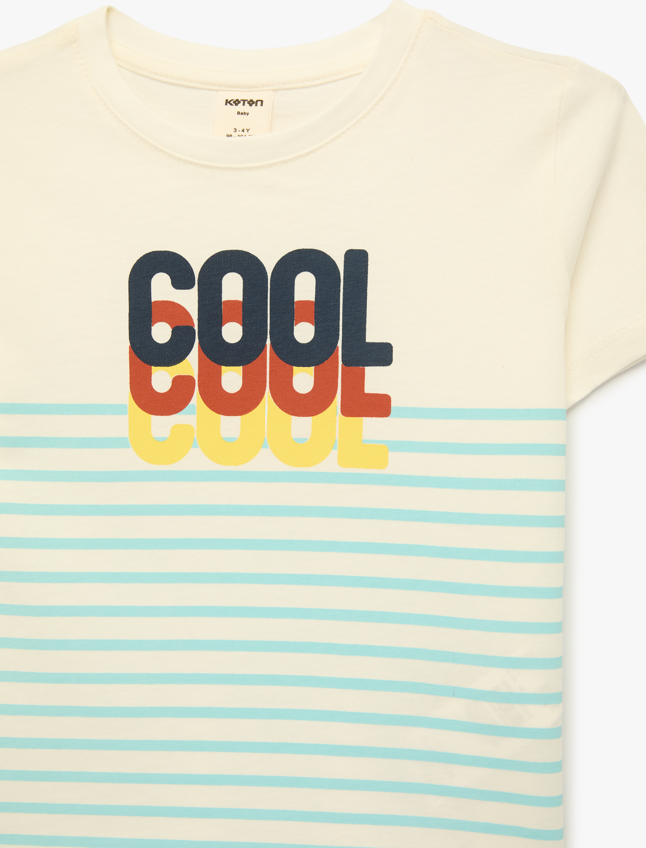  Erkek Bebek Baskılı Kısa Kollu Bisiklet Yaka Pamuklu Tişört