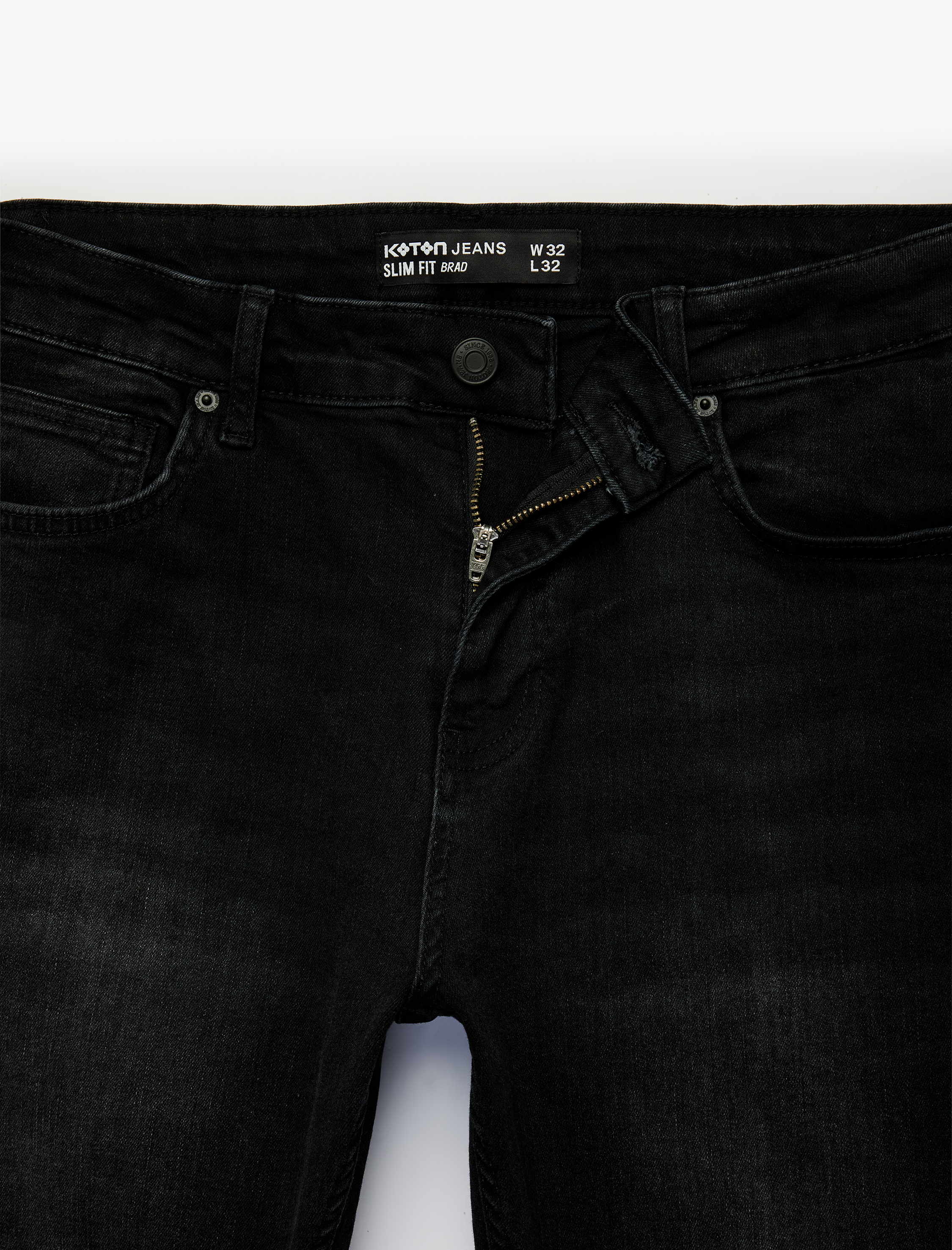   Pamuklu Normal Bel Slim Fit Jean Pantolon - Brad Jean