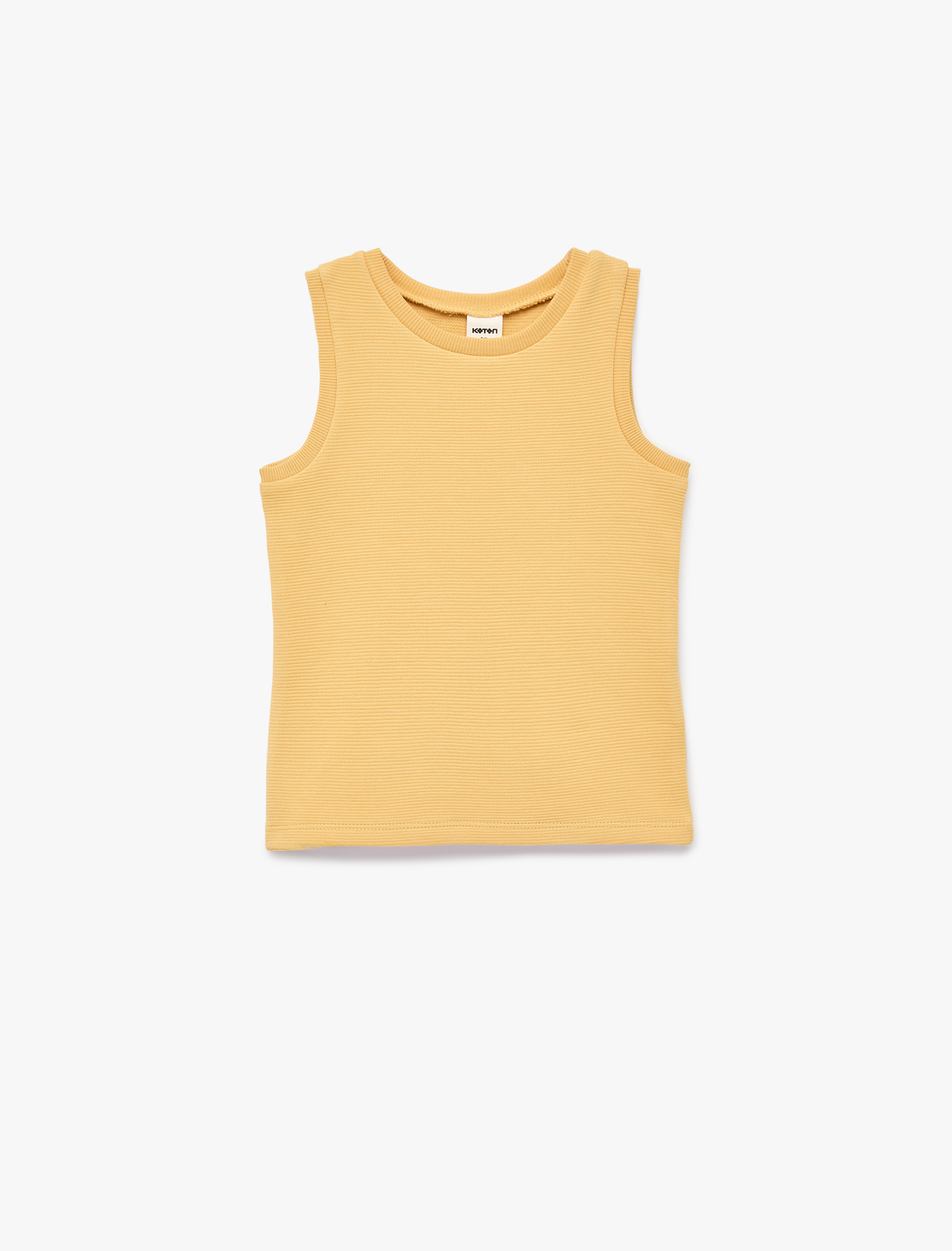  Erkek Bebek Pamuklu Kolsuz Bisiklet Yaka Basic Atlet