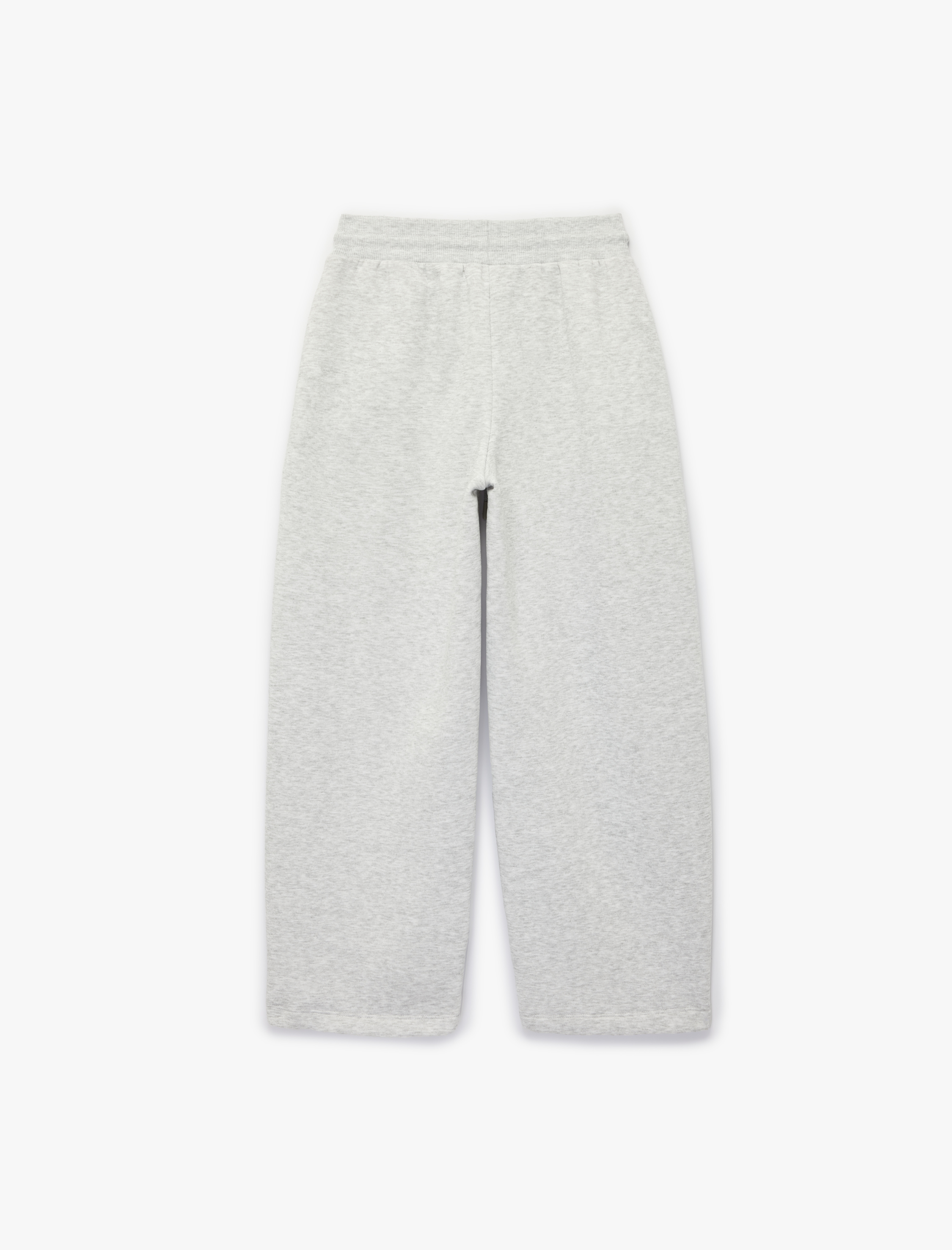   Üç İplik Şardonlu Cepli Beli Bağcıklı Jogger Eşofman Altı