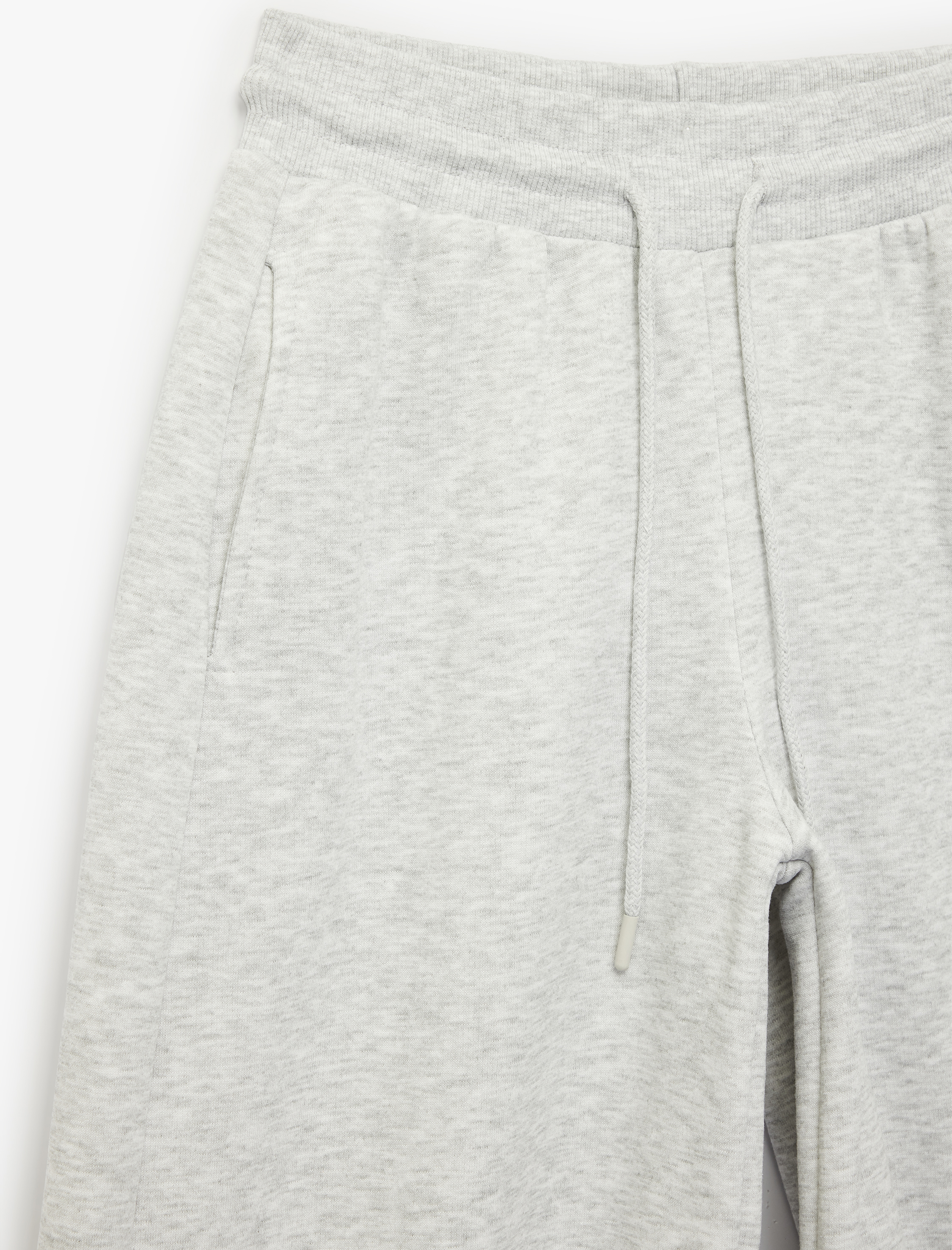   Üç İplik Şardonlu Cepli Beli Bağcıklı Jogger Eşofman Altı