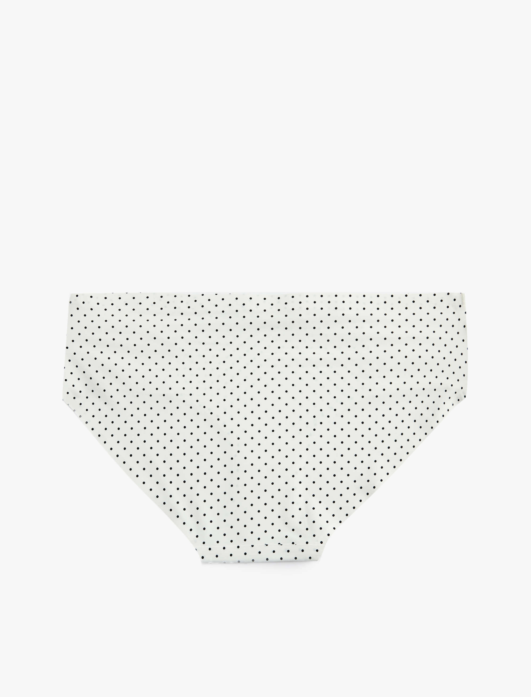   Rahat Kalıp Çiçekli Dantel Detaylı Yüksek Bel Hipster Külot