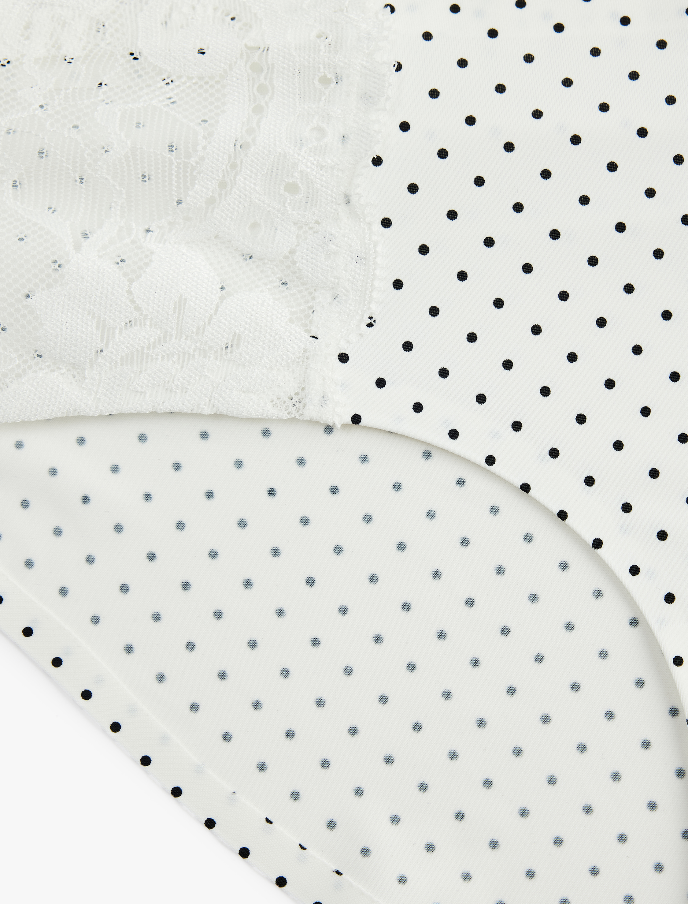   Rahat Kalıp Çiçekli Dantel Detaylı Yüksek Bel Hipster Külot