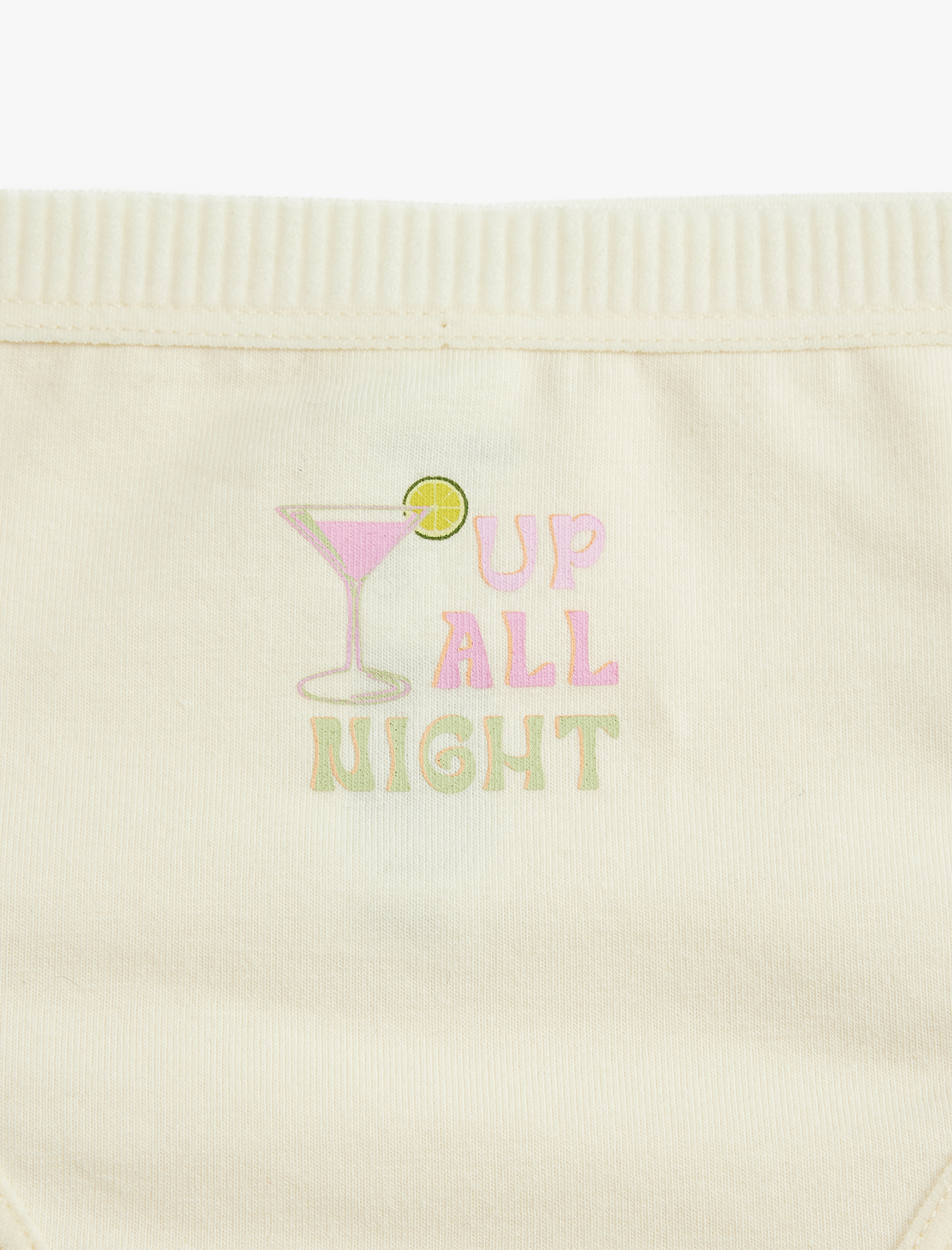   Pamuklu Baskılı Brazilian Külot