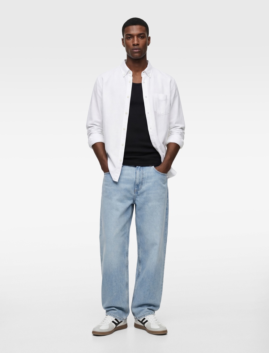 Koton Erkek Kolsuz Pamuklu Bisiklet Yaka Slim Fit Atlet