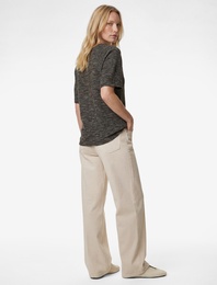 Regular Fit Kısa Kollu Bisiklet Yaka Tişört