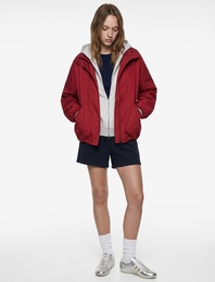 Rahat Kalıp Beli Bağcıklı Pamuklu Mini Şort