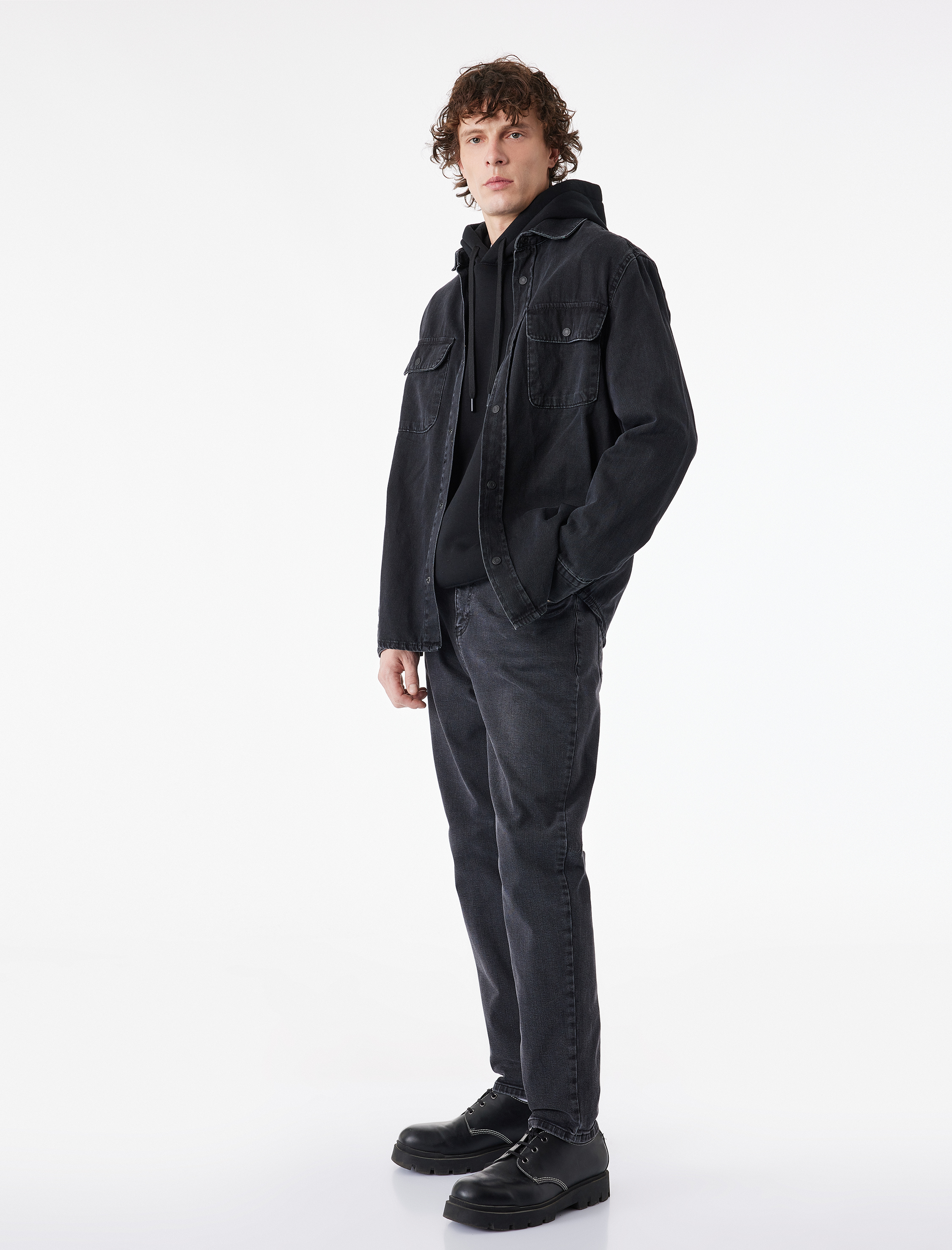   Normal Bel Pamuklu Tapered Fit Jean Pantolon - Joe Jean