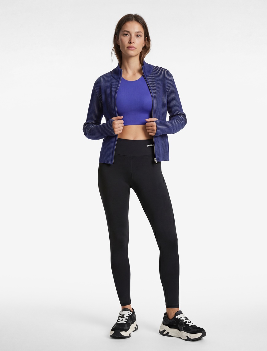 Koton Kadın Slim Fit Baskılı Yüksek Bel Spor Tayt