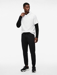 Lastikli Paça Scuba Kumaş Fermuarlı Cepli Beli Bağcıklı Jogger Spor Eşofman Altı