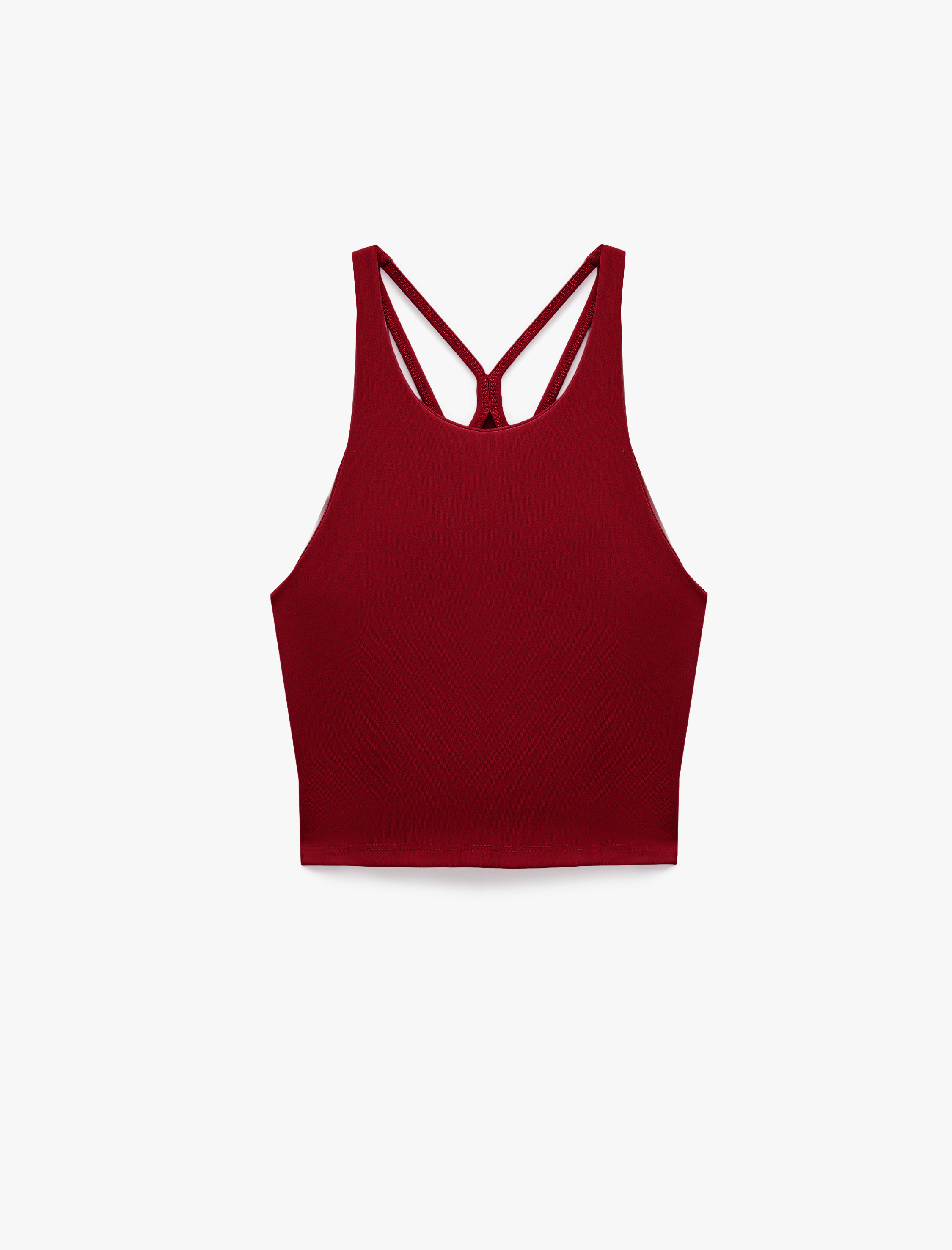   Çapraz Askılı Sırt Detaylı Kaplı Sporcu Sütyeni