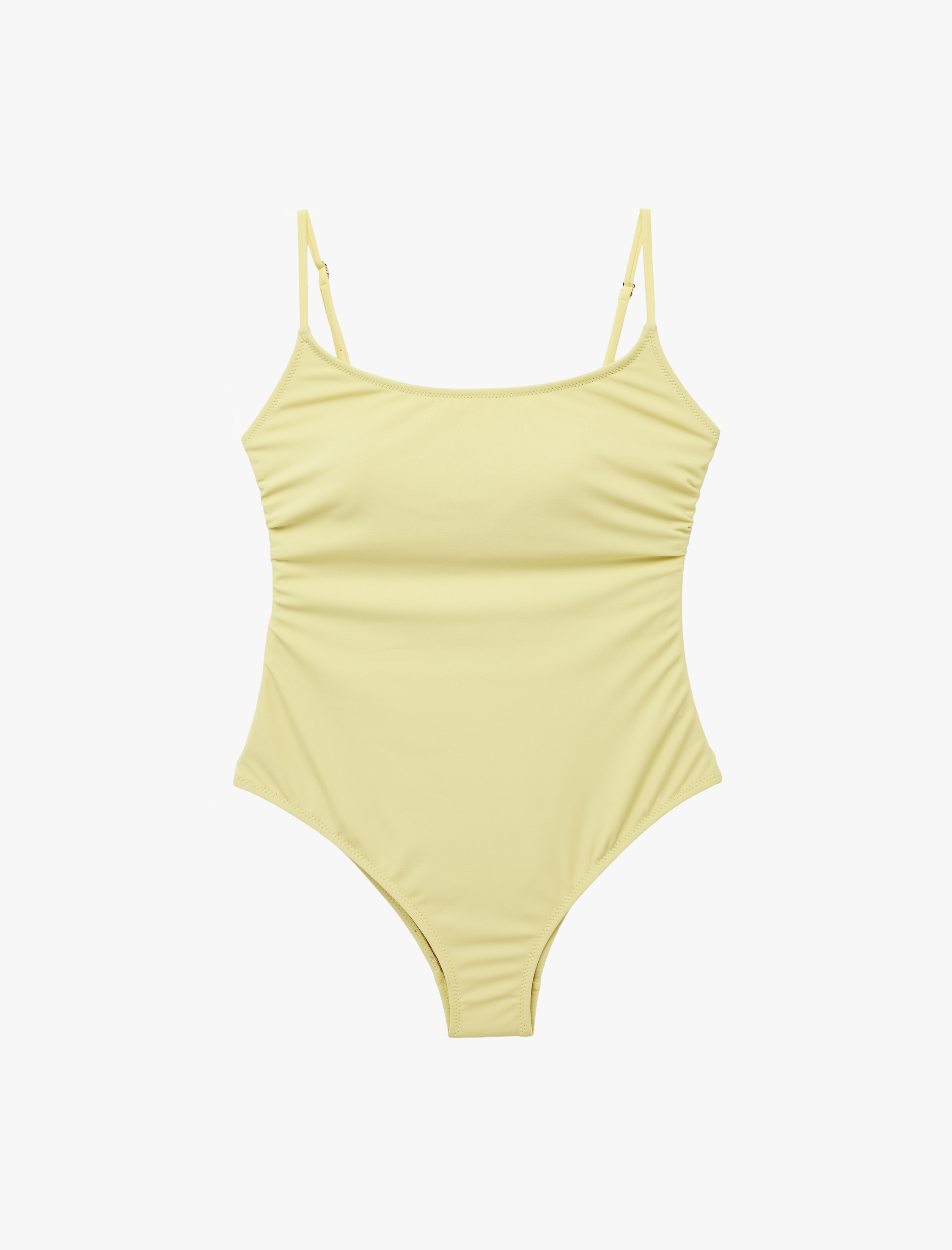   U Yaka İnce Askılı Mayo