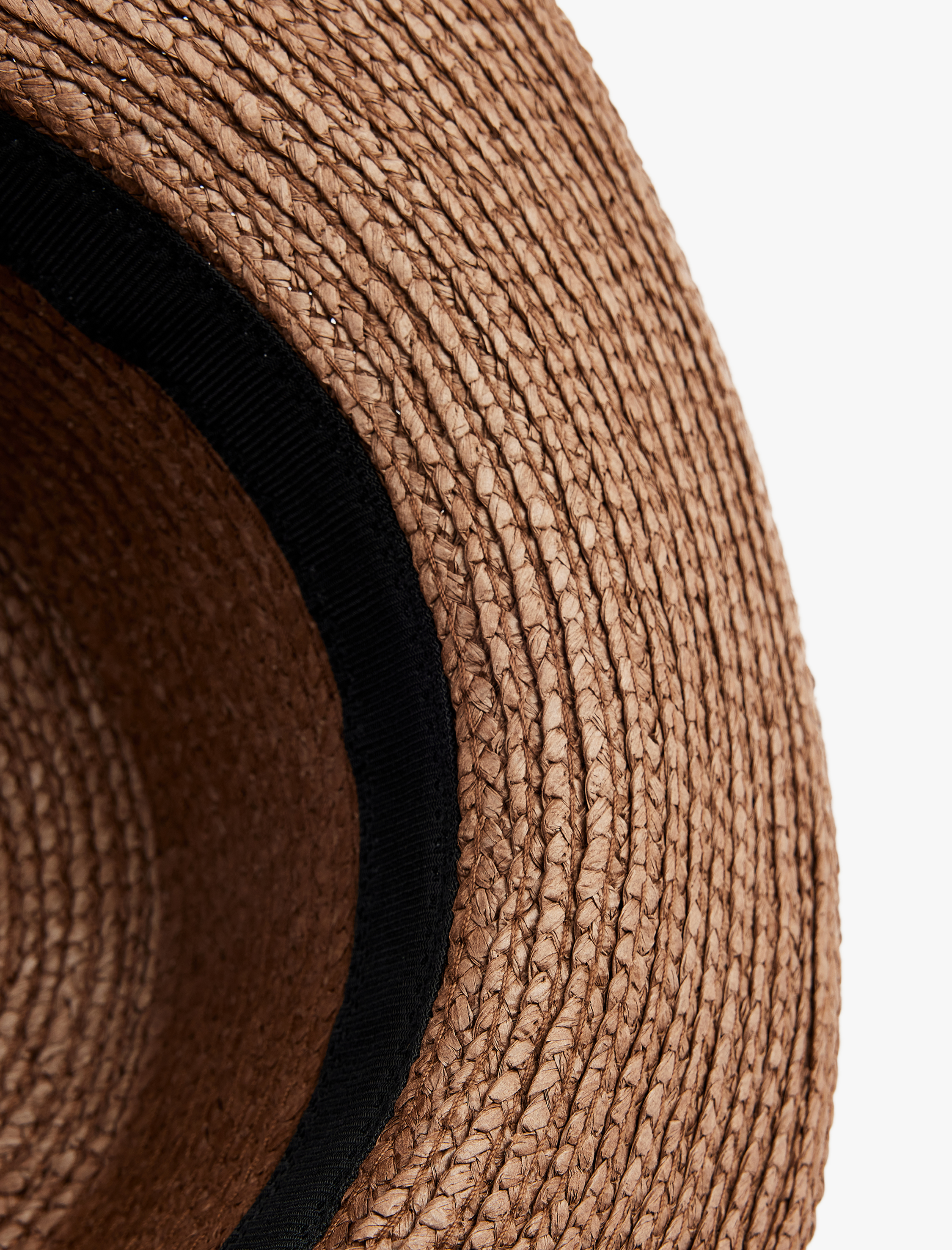  Kadın Boncuk Detaylı Hasır Şapka