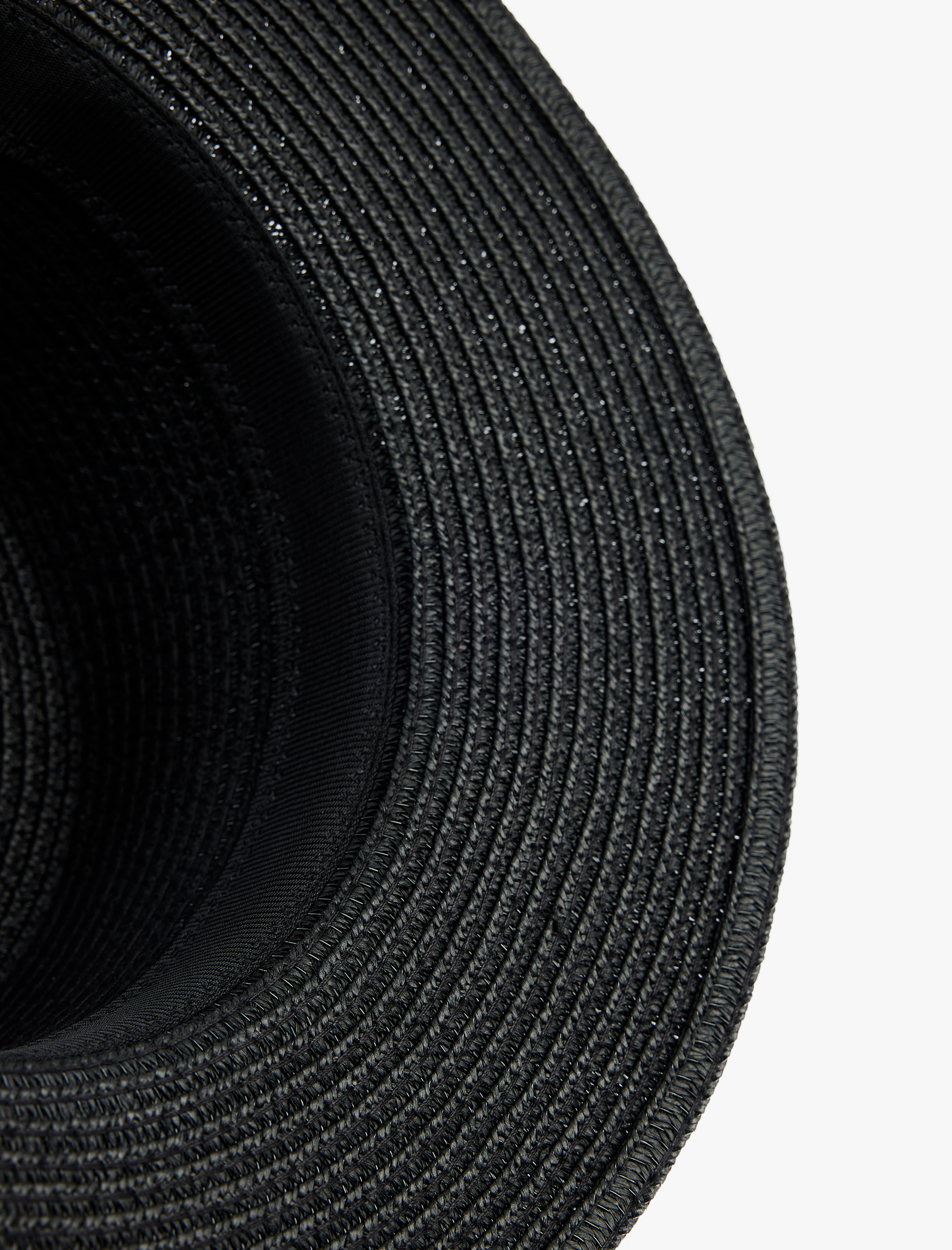  Kadın Boncuk Detaylı Hasır Şapka