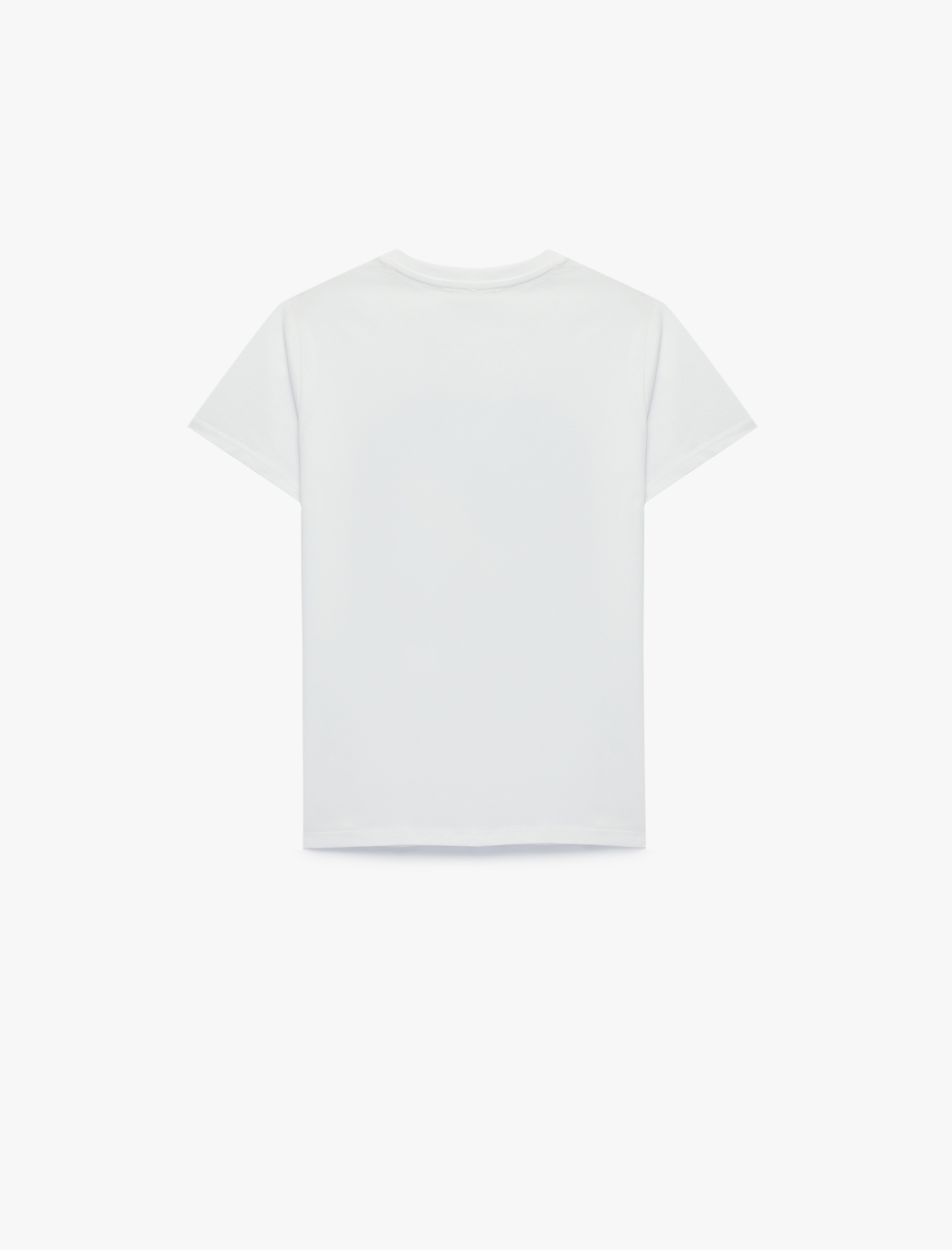  Erkek Çocuk Baskılı Kısa Kollu Bisiklet Yaka Pamuklu Tişört