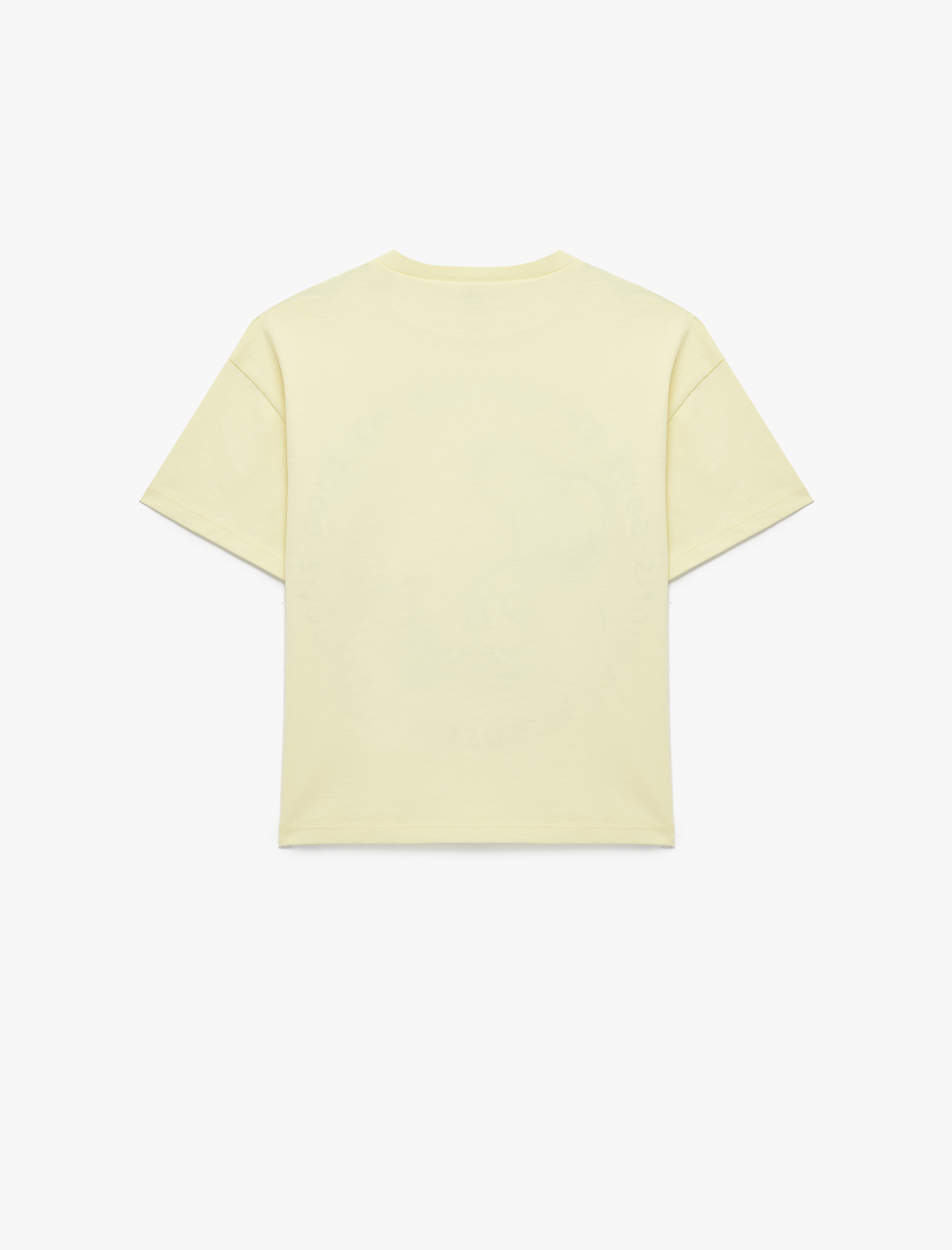  Kız Çocuk Snoopy Baskılı Bisiklet Yaka Kısa Kollu Pamuklu Lisanslı Tişört